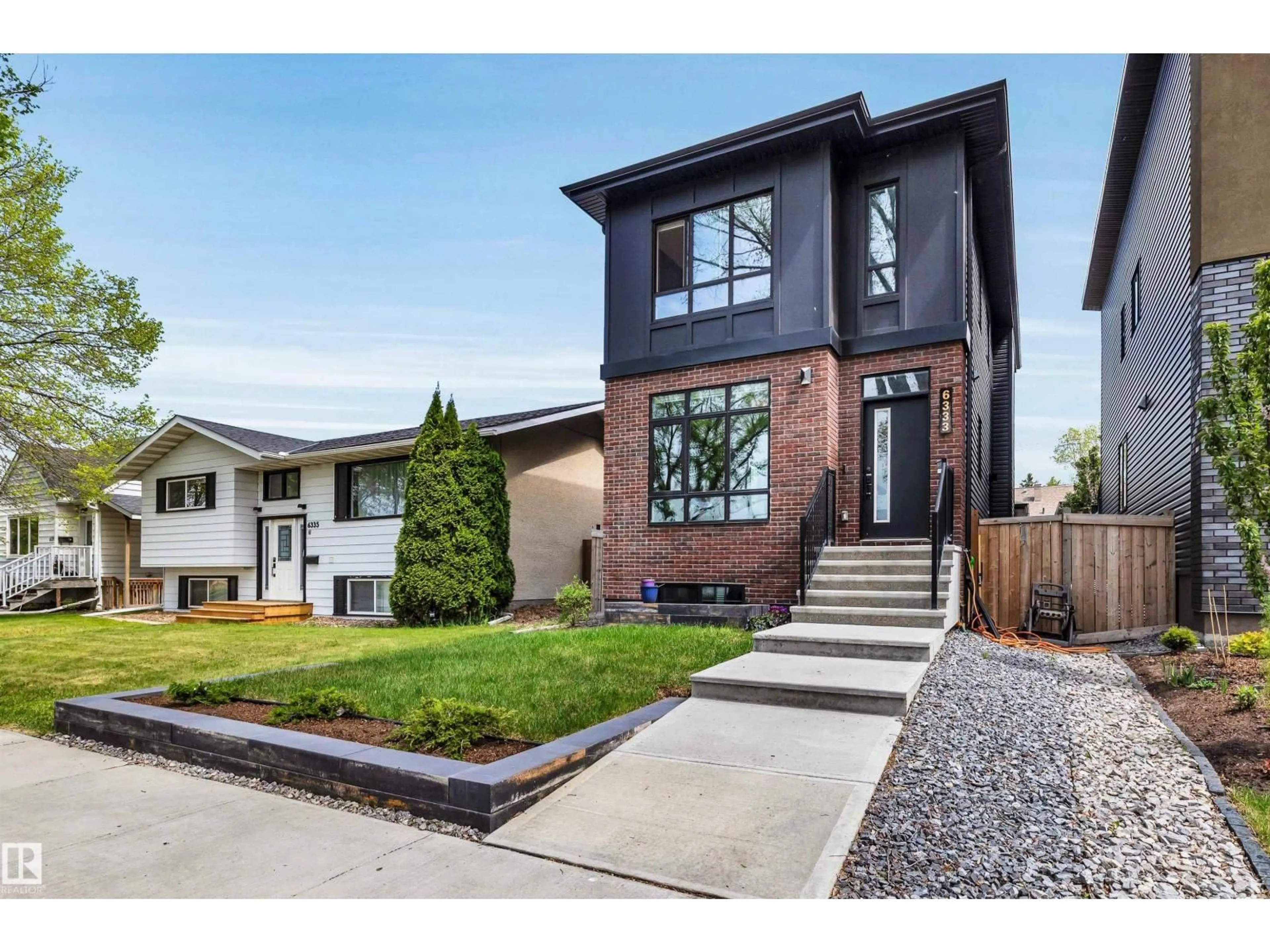 Home with brick exterior material, street for 6333 105A ST NW, Edmonton Alberta T6H2P9