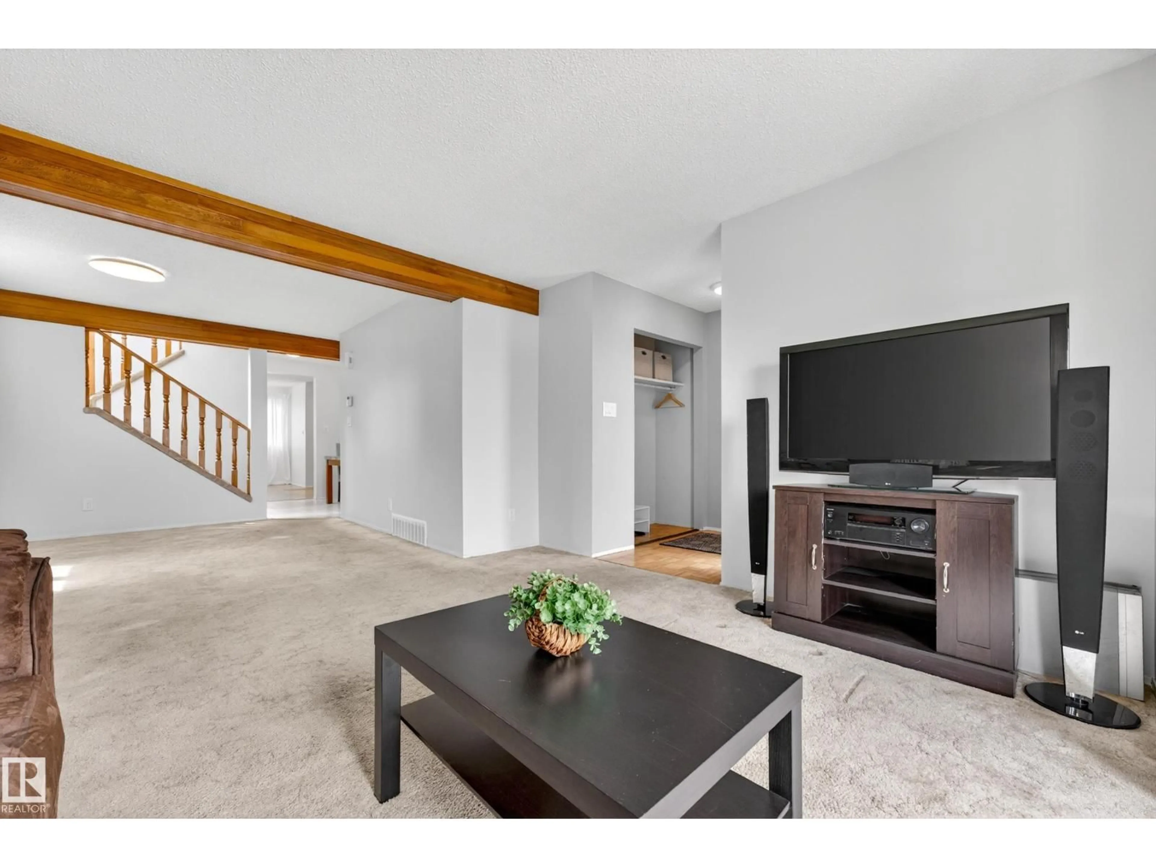 Living room with furniture, unknown for 3004 36 ST, Edmonton Alberta T6L4V9