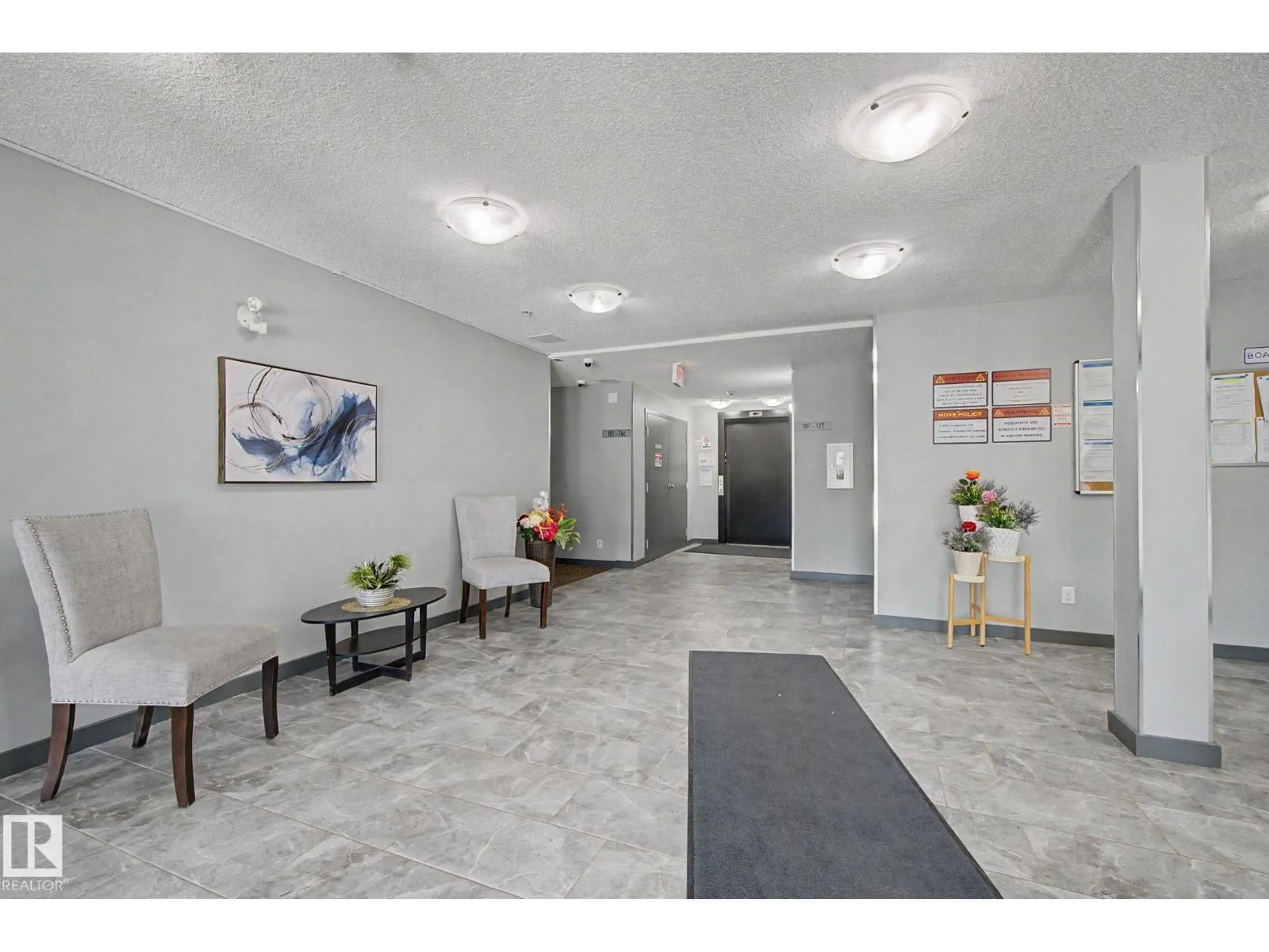 Indoor foyer for #123 - 5370 CHAPPELLE RD, Edmonton Alberta T6W3L5