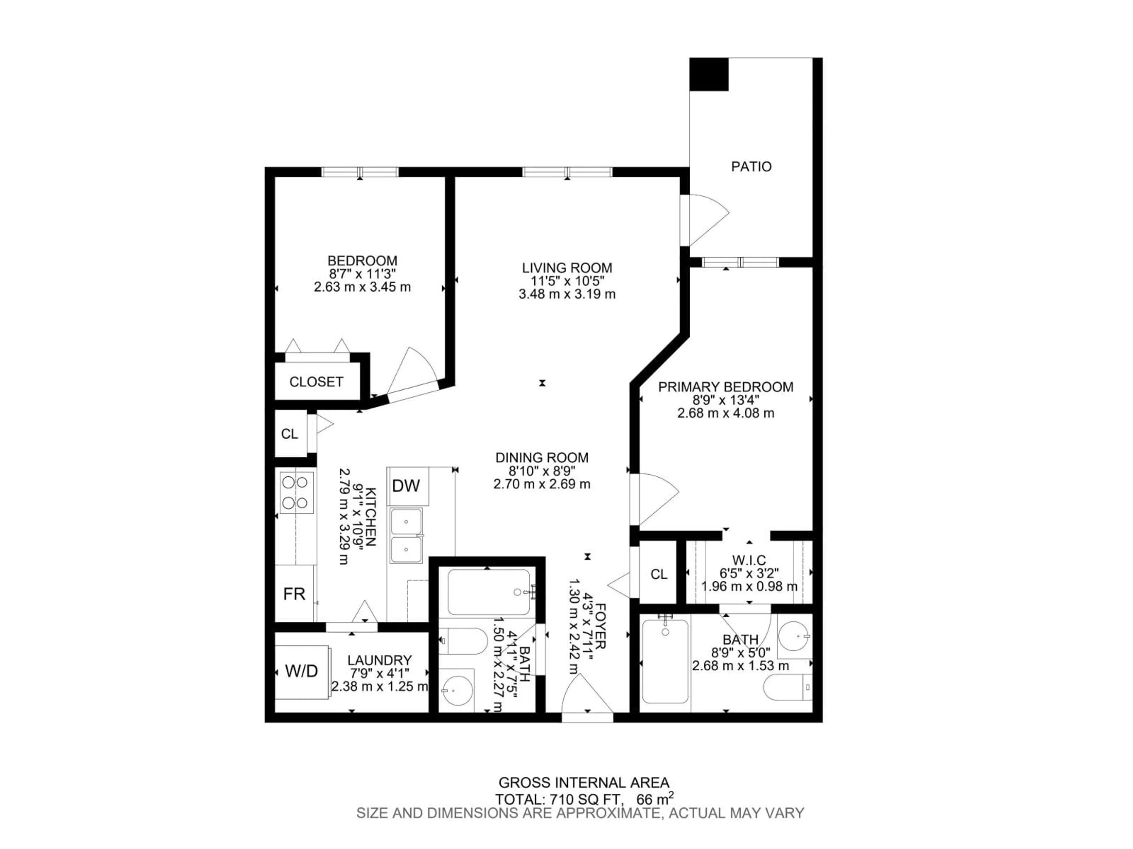 Floor plan for #123 - 5370 CHAPPELLE RD, Edmonton Alberta T6W3L5