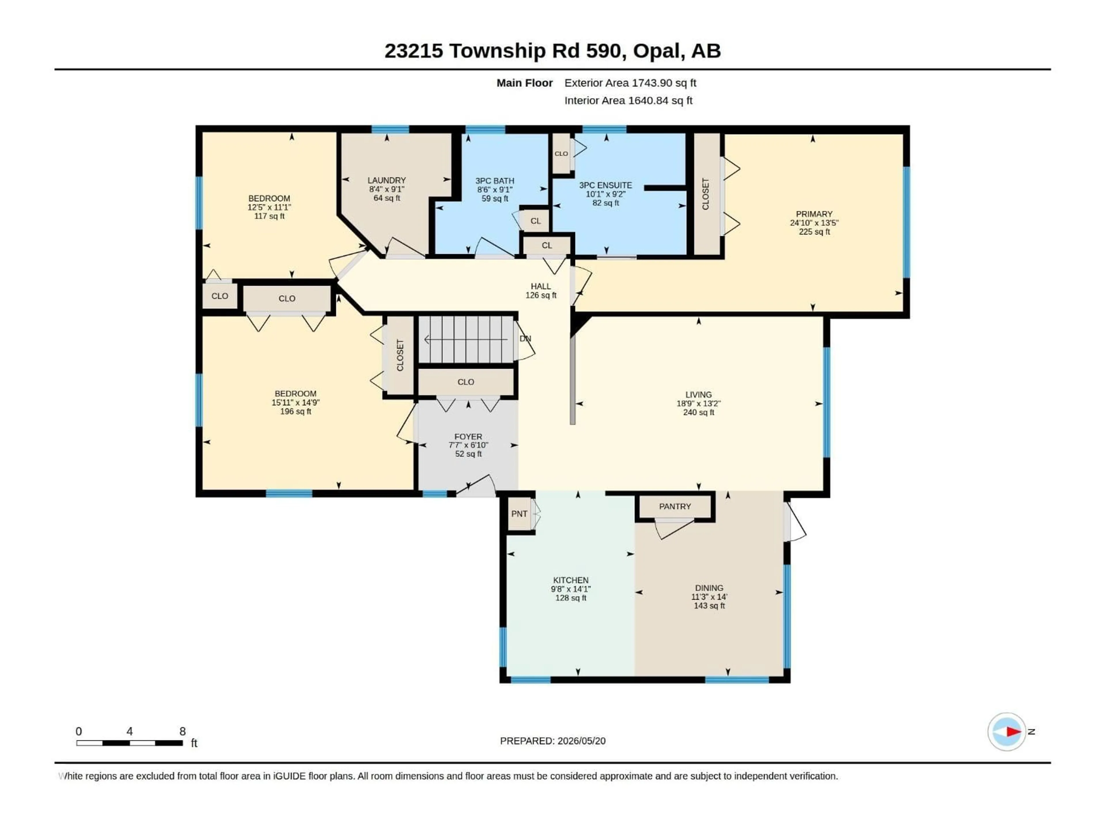 Floor plan for 23215 TWP RD 590, Rural Thorhild County Alberta T0A3J0