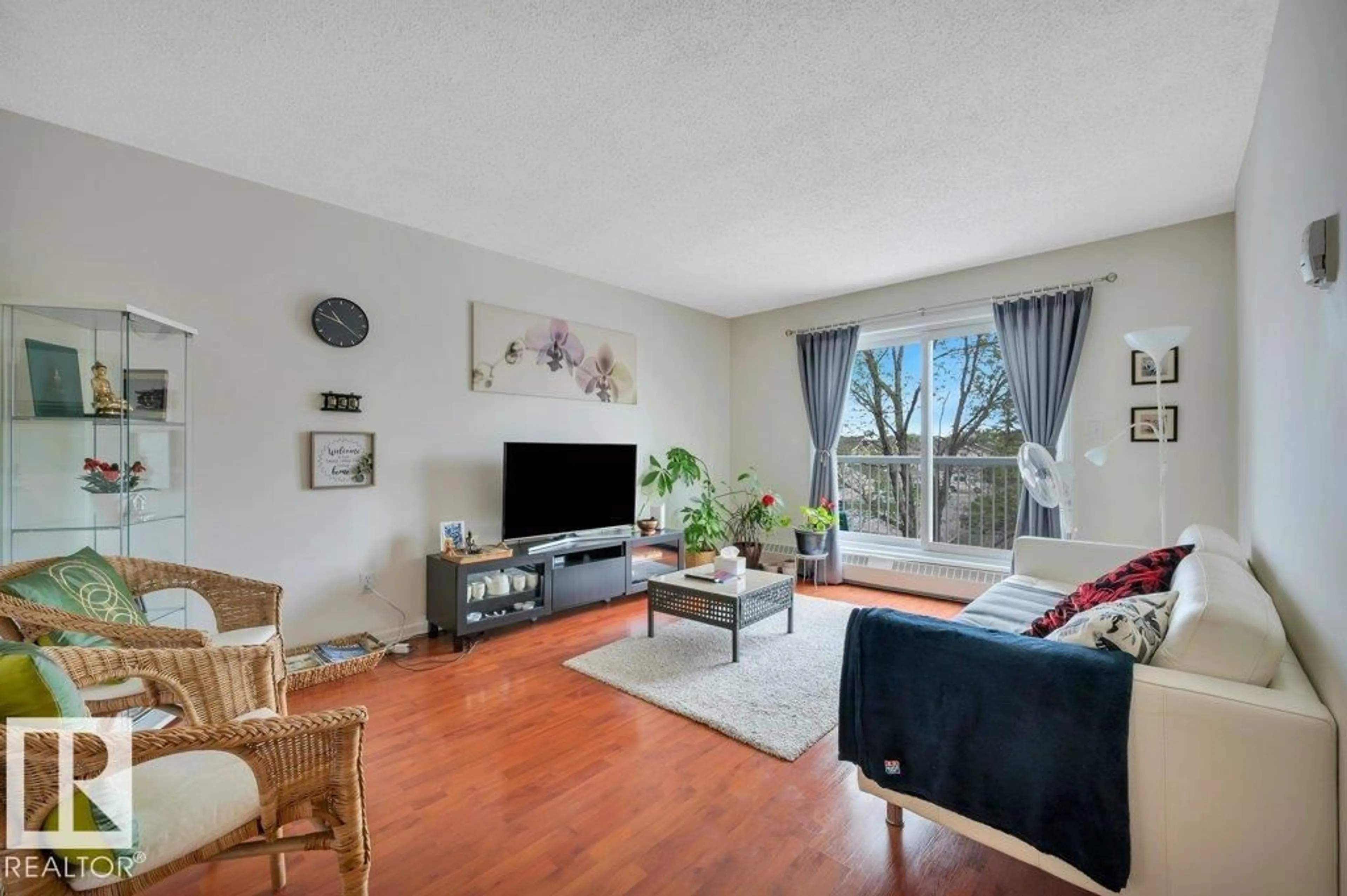 Living room with furniture, unknown for #304 - 5065 31 AV, Edmonton Alberta T6L6S5
