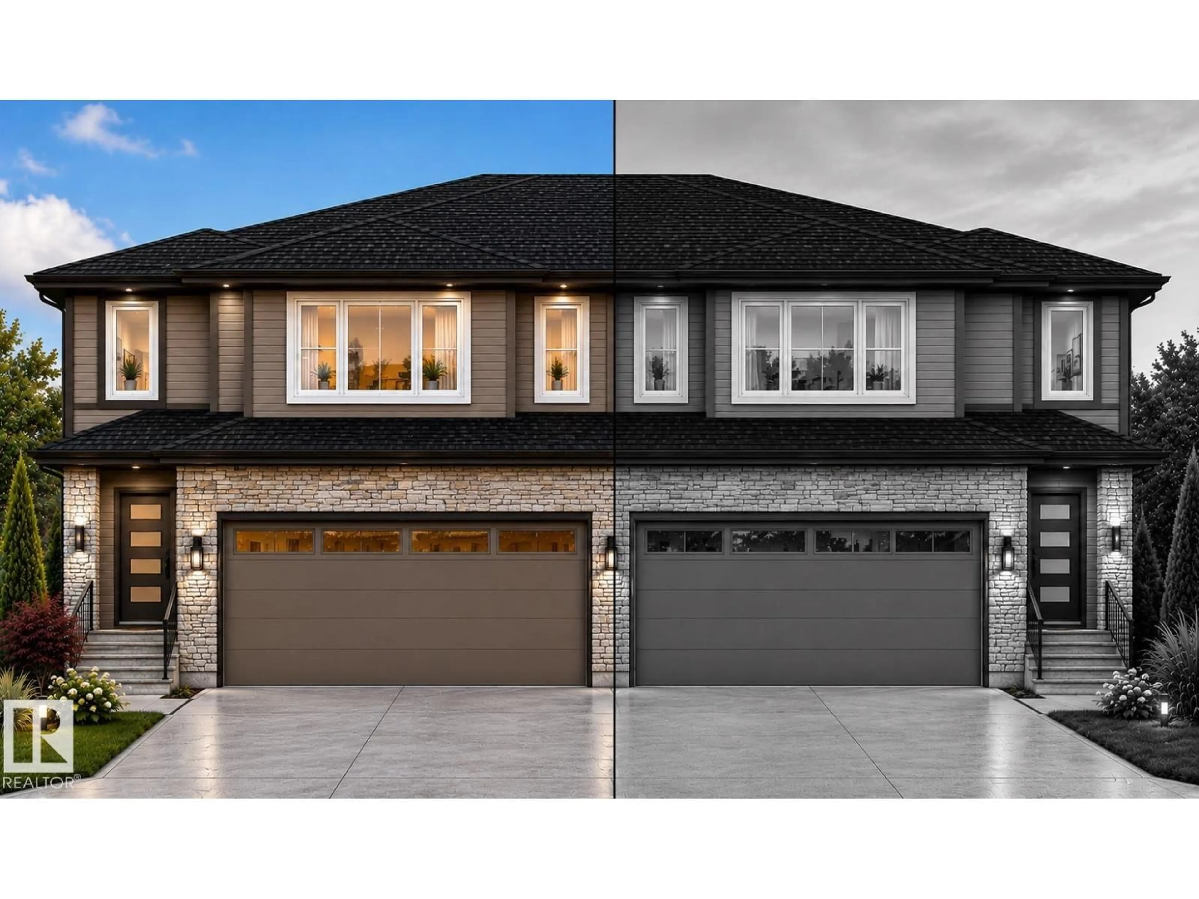 Home with vinyl exterior material, street for 97 PATRIOT WY, Spruce Grove Alberta T7X4E8