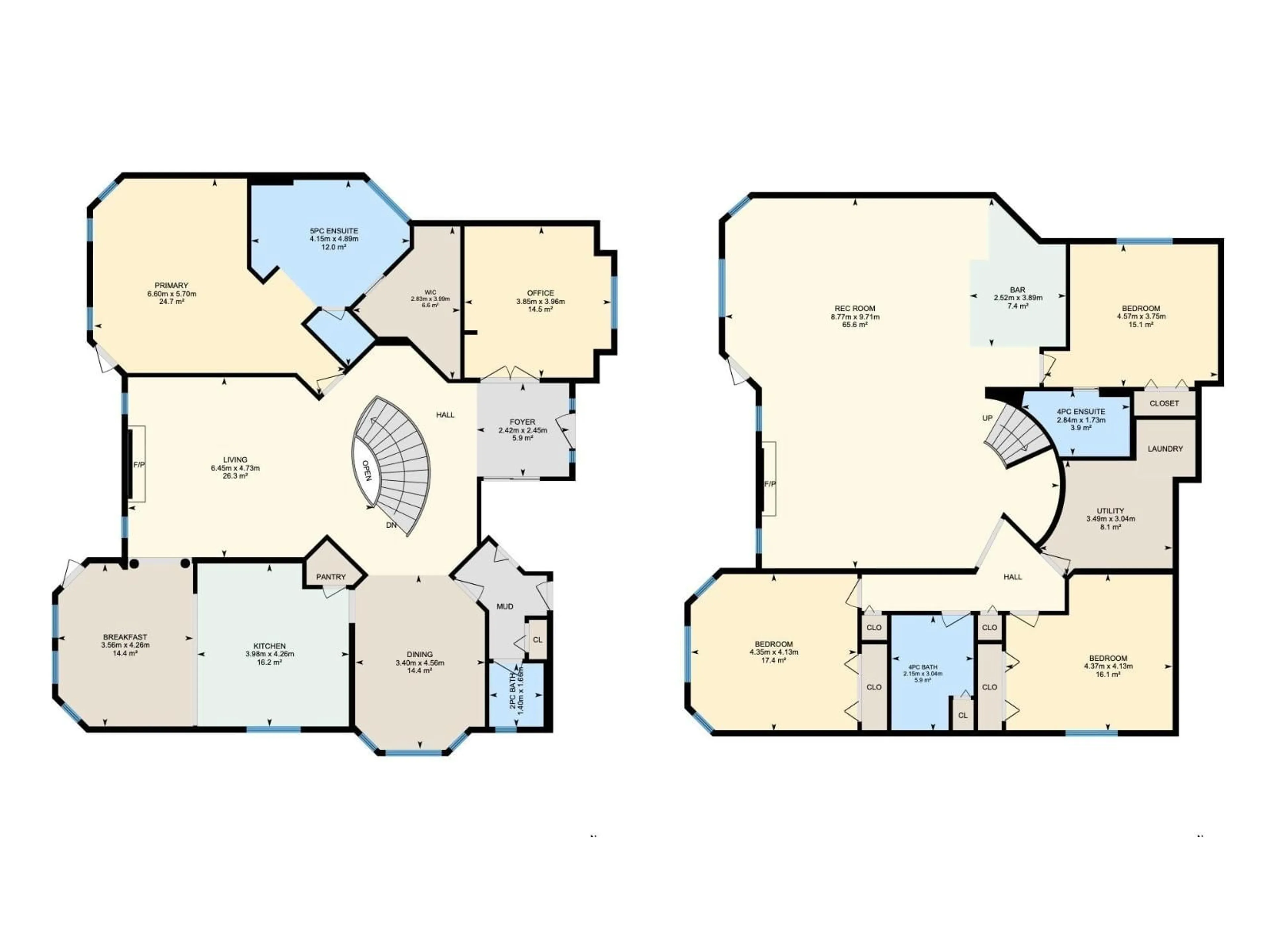 Floor plan for 520 PARDEE BA, Edmonton Alberta T5T5Y9