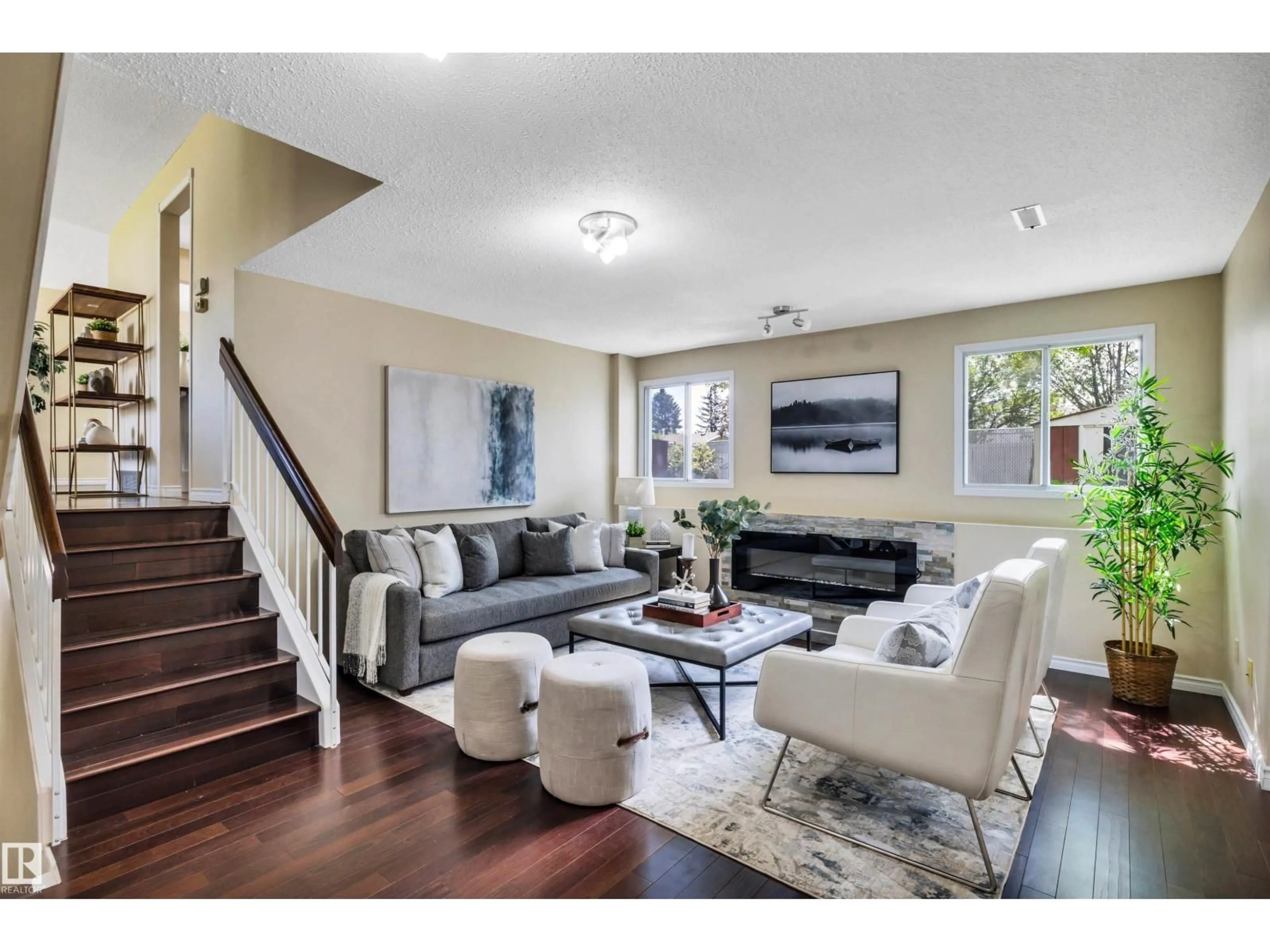Living room with furniture, unknown for 10909 33A AV, Edmonton Alberta T6J3C6
