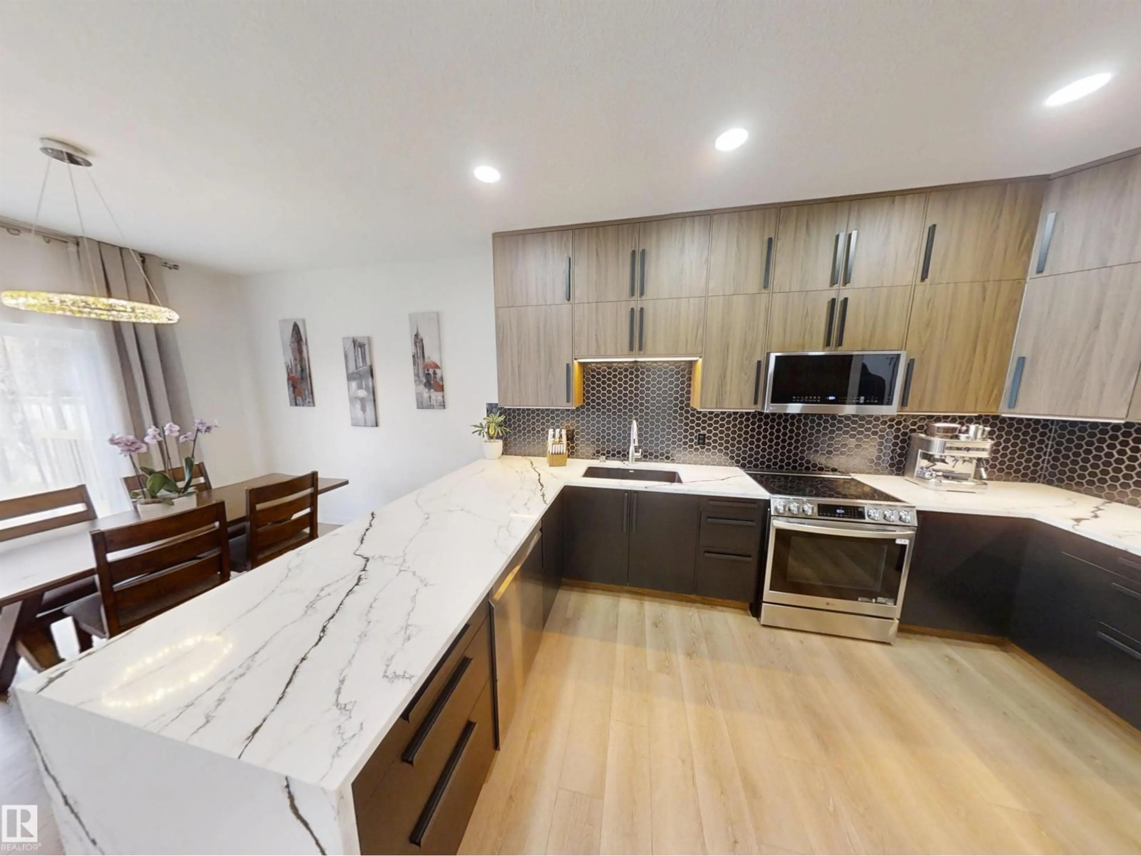 Open concept kitchen, unknown for 12936 161A AV, Edmonton Alberta T6V1S9