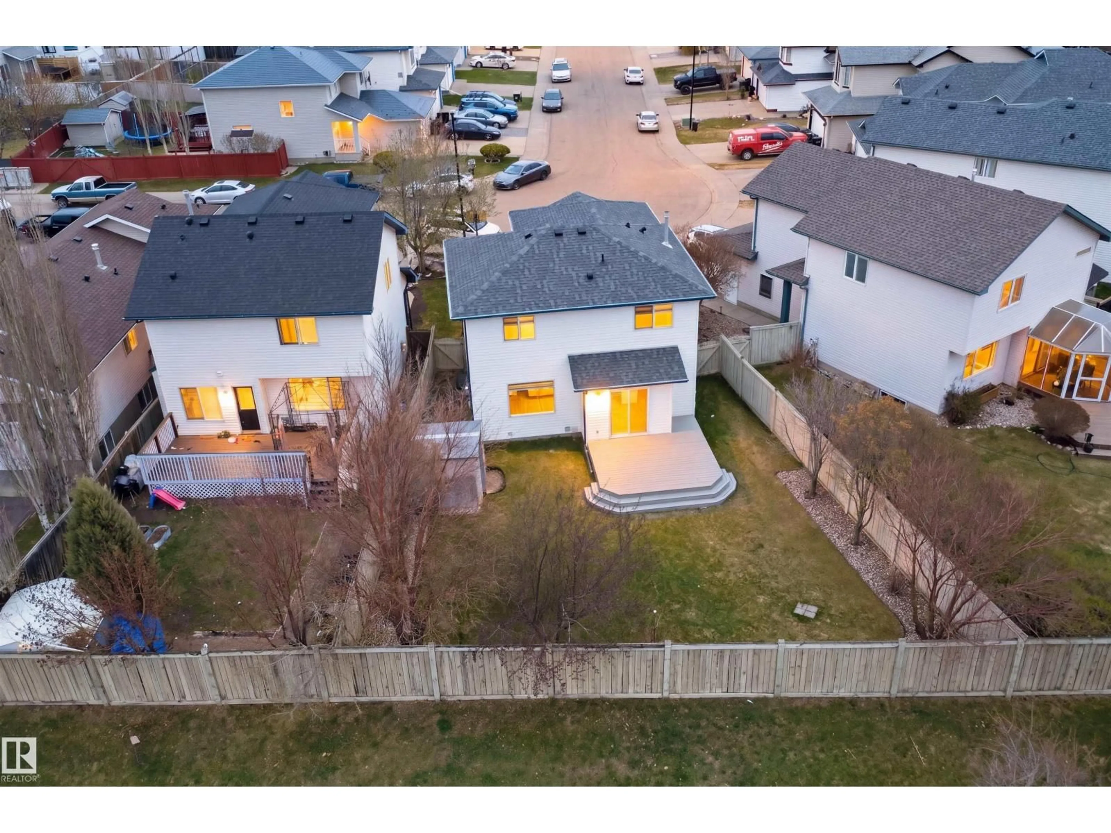A pic from outside/outdoor area/front of a property/back of a property/a pic from drone, street for 2610 33A STREET, Edmonton Alberta T6T1R1