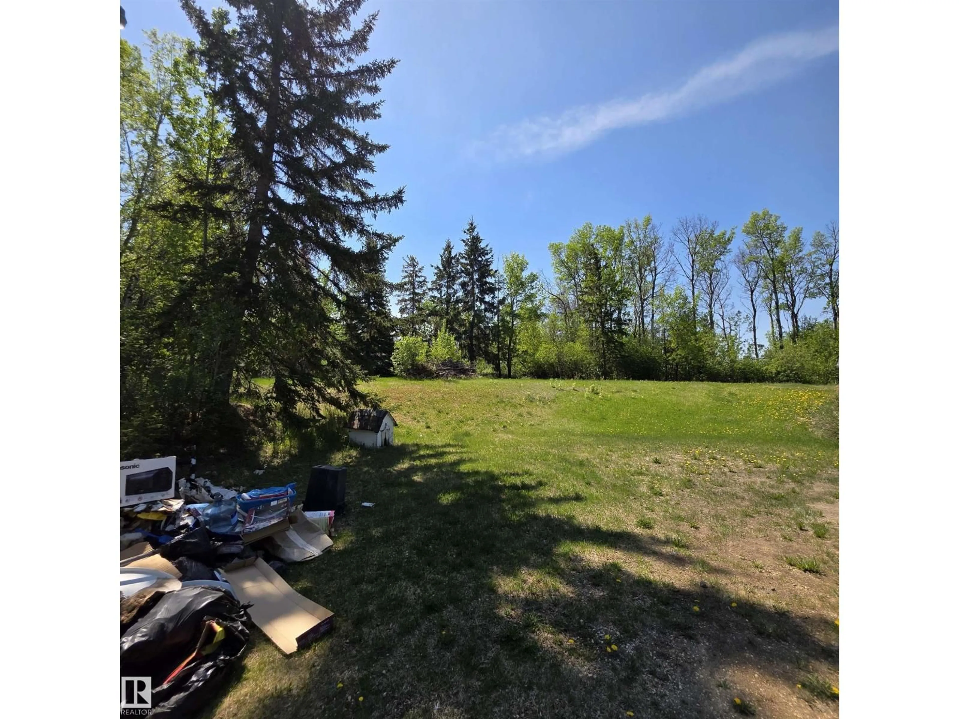 A pic from outside/outdoor area/front of a property/back of a property/a pic from drone, forest/trees view for 52039 - 133 RANGE ROAD 213, Rural Strathcona County Alberta T8G1B4