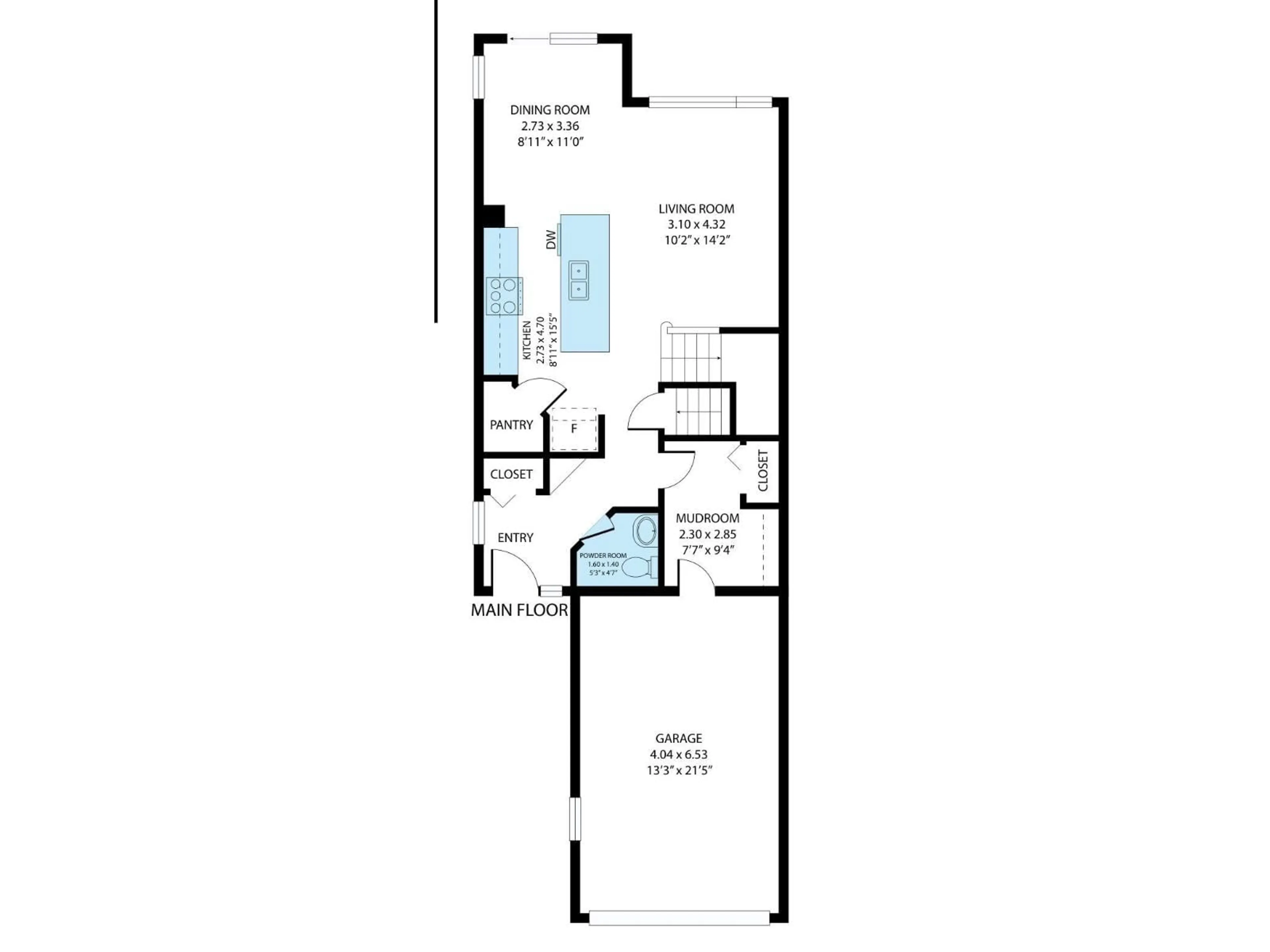 Floor plan for SW - 1019 177 ST, Edmonton Alberta T6W1Z9