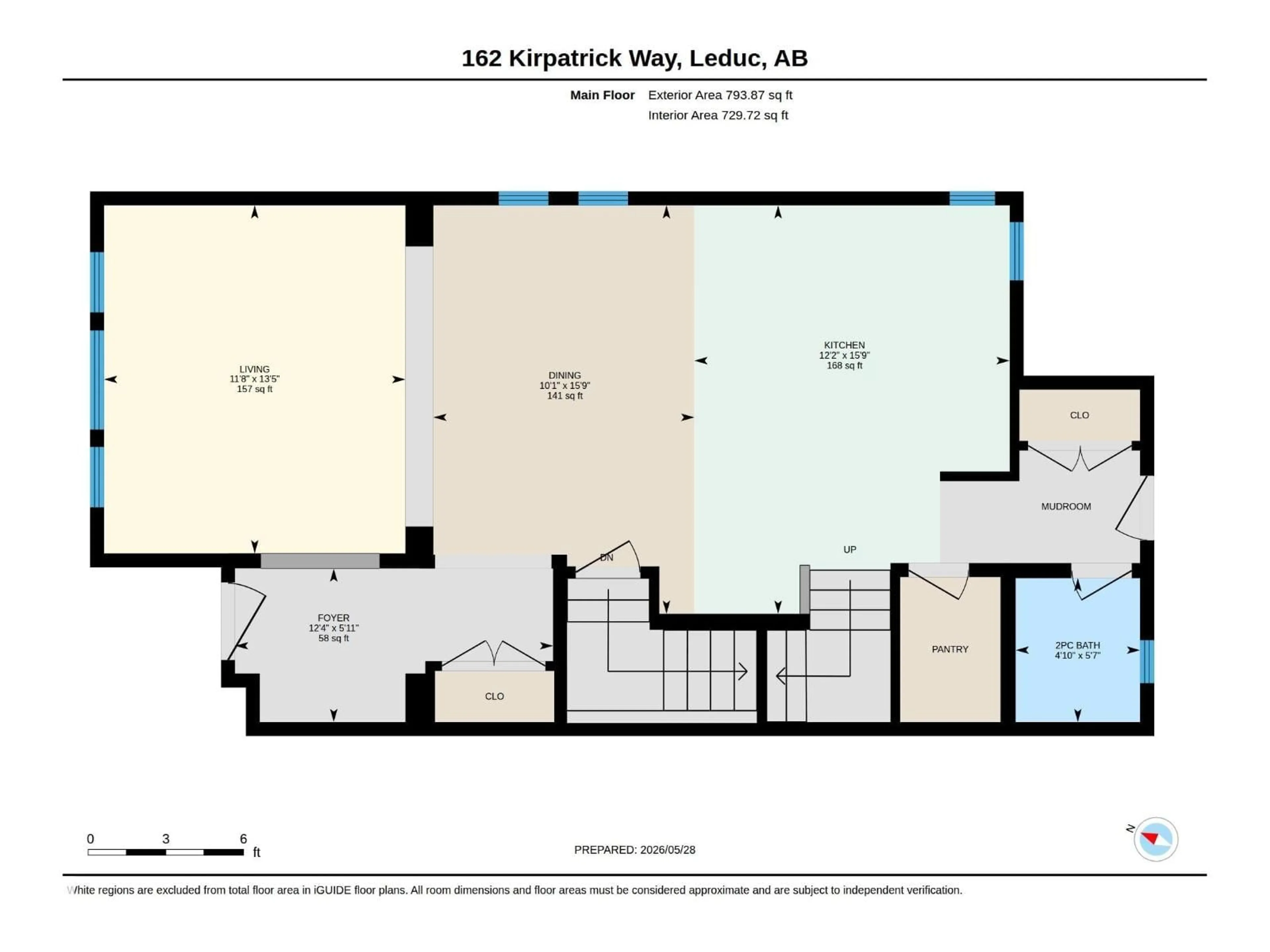 Floor plan for 162 KIRPATRICK WY, Leduc Alberta T9E0Z2