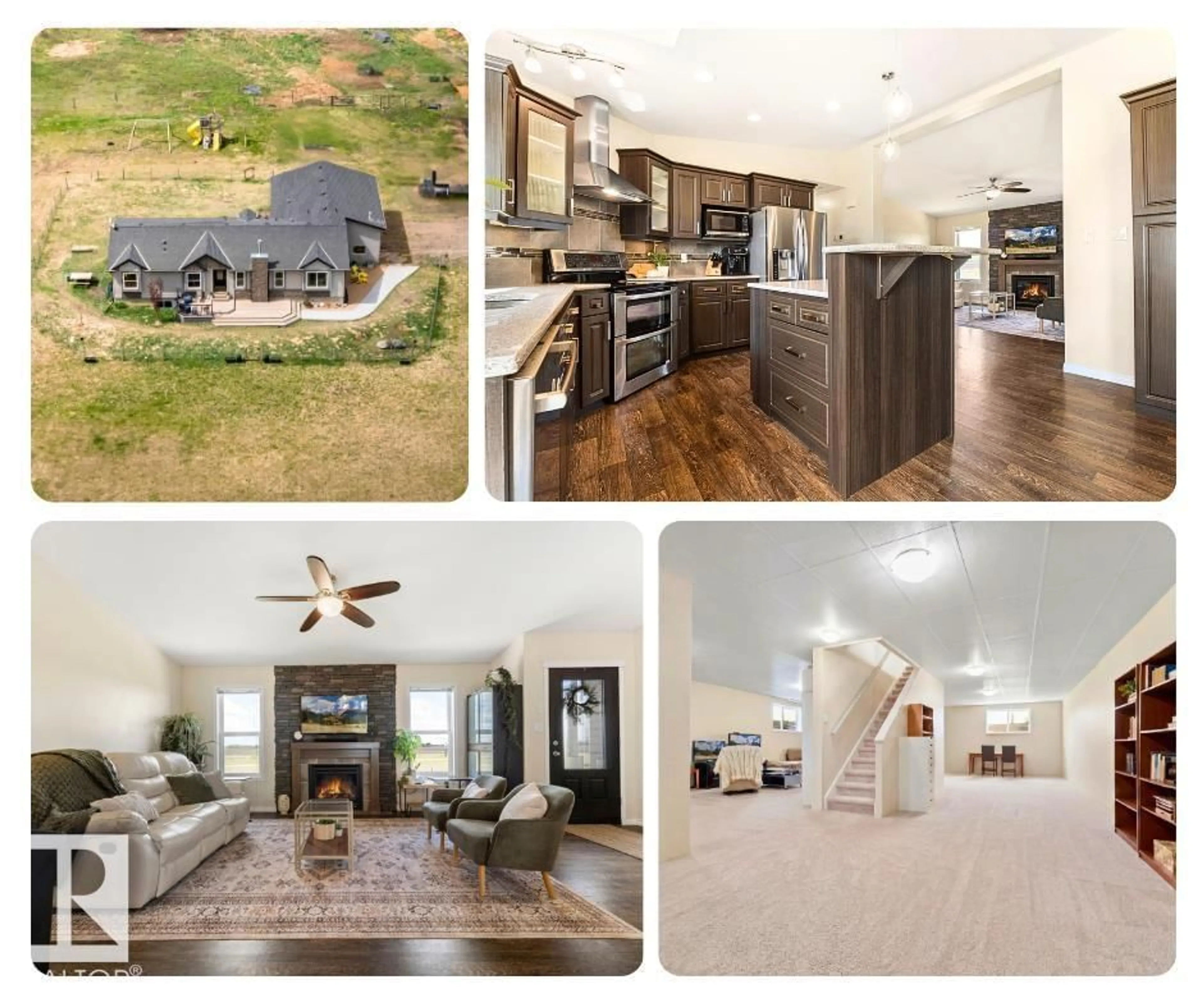 Open concept kitchen, unknown for 55010 RGE ROAD 261, Rural Sturgeon County Alberta T8T0Y1