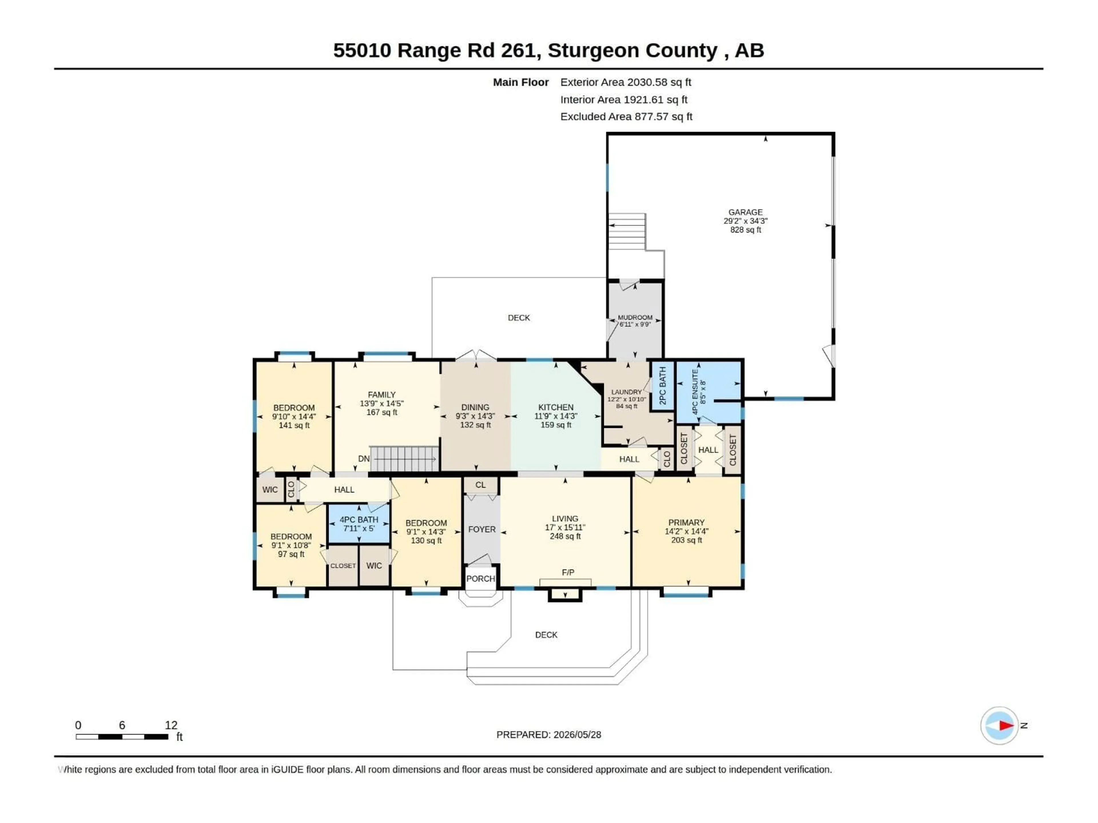Floor plan for 55010 RGE ROAD 261, Rural Sturgeon County Alberta T8T0Y1