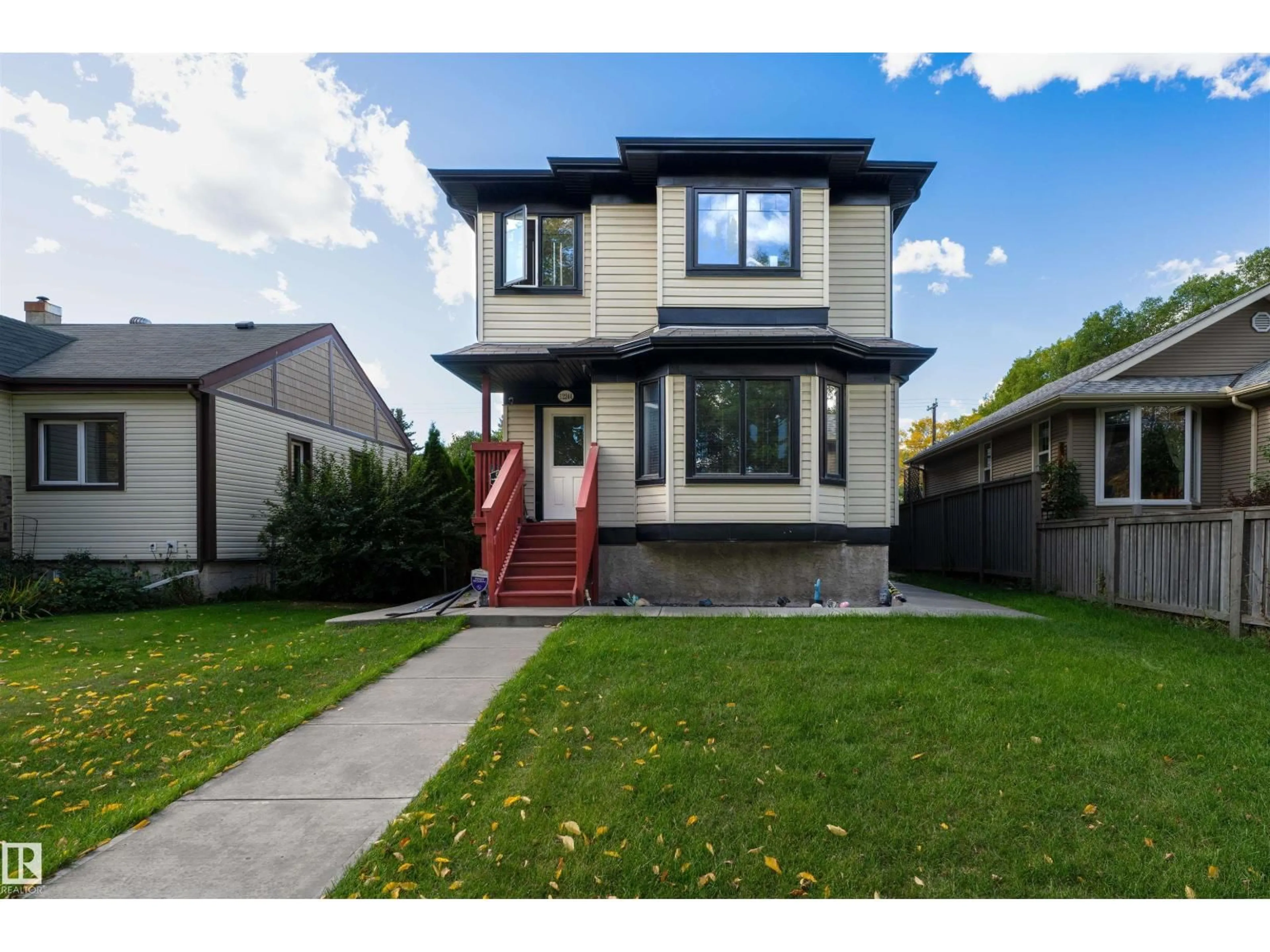 Home with brick exterior material, street for NW - 12246 103 ST, Edmonton Alberta T5G2K1