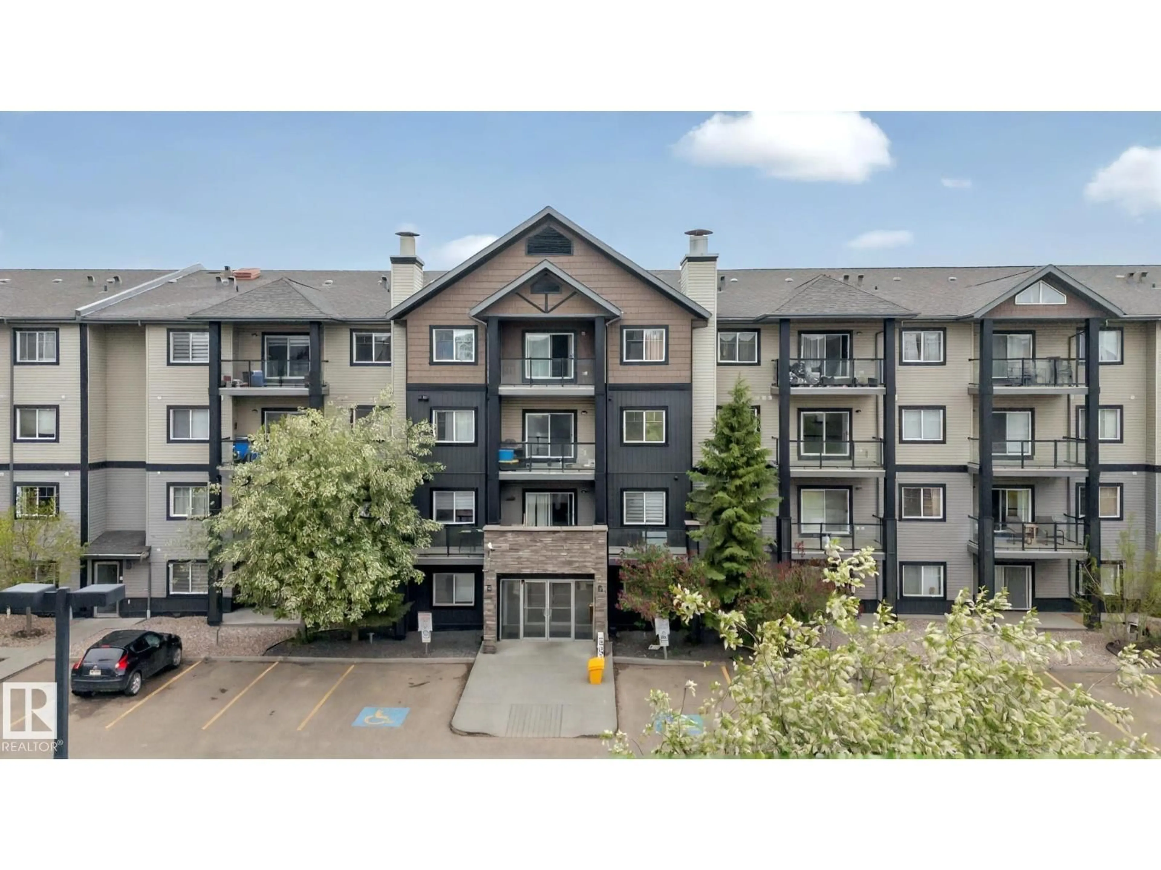 A pic from outside/outdoor area/front of a property/back of a property/a pic from drone, unknown for #117 - 1204 156 ST NW, Edmonton Alberta T6R0R6