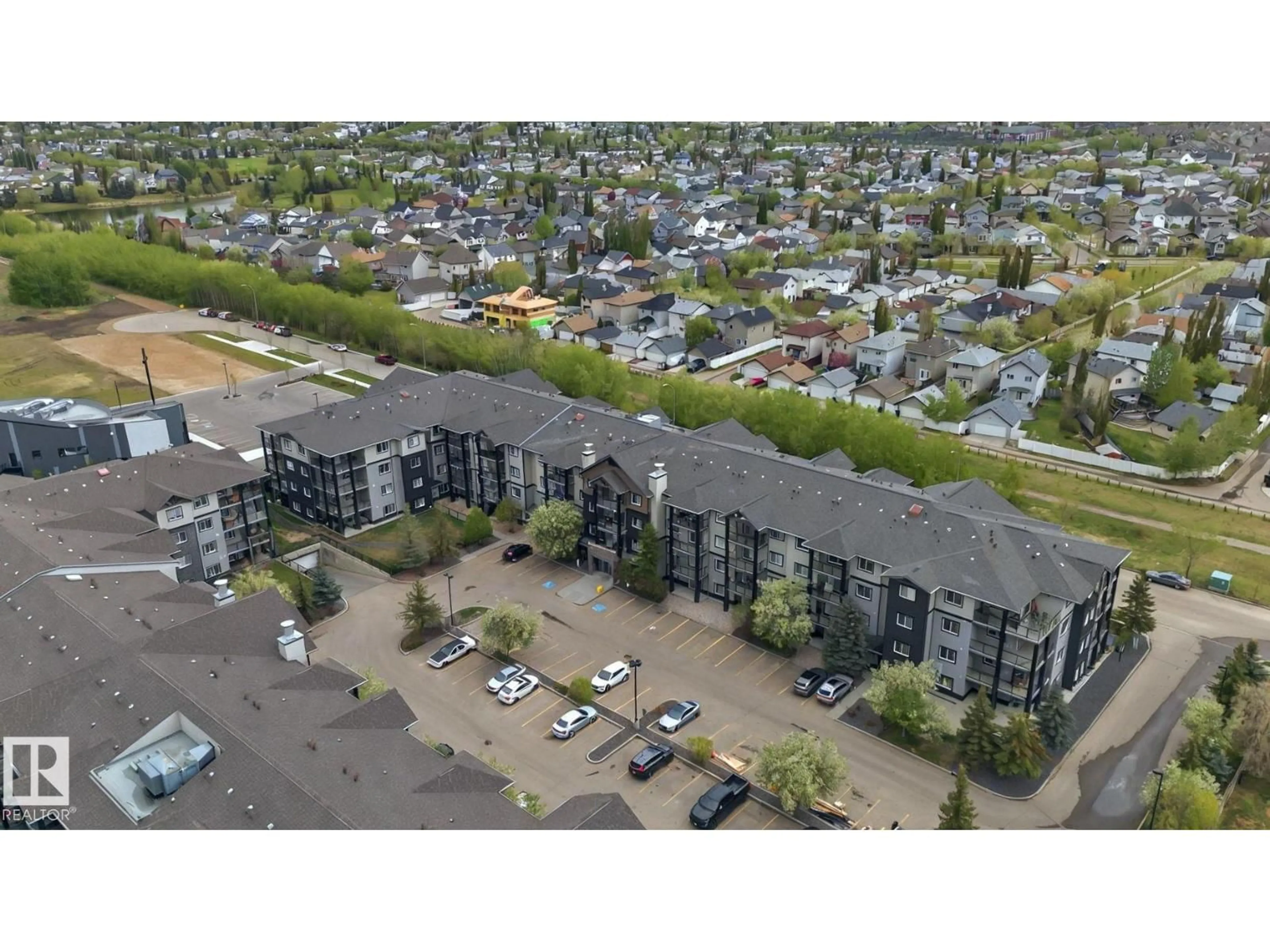 A pic from outside/outdoor area/front of a property/back of a property/a pic from drone, unknown for #117 - 1204 156 ST NW, Edmonton Alberta T6R0R6