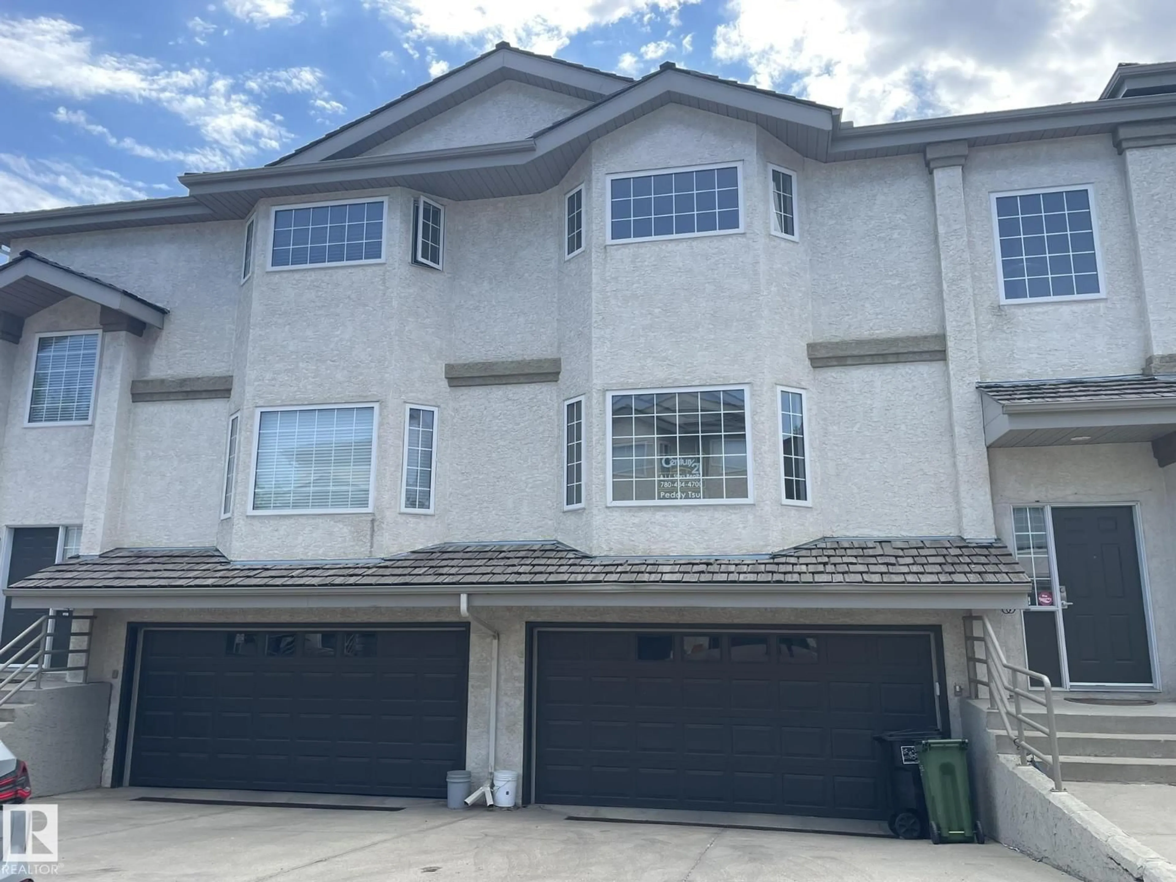 Home with vinyl exterior material, street for #2 - 1295 CARTER CREST RD, Edmonton Alberta T5R2N6