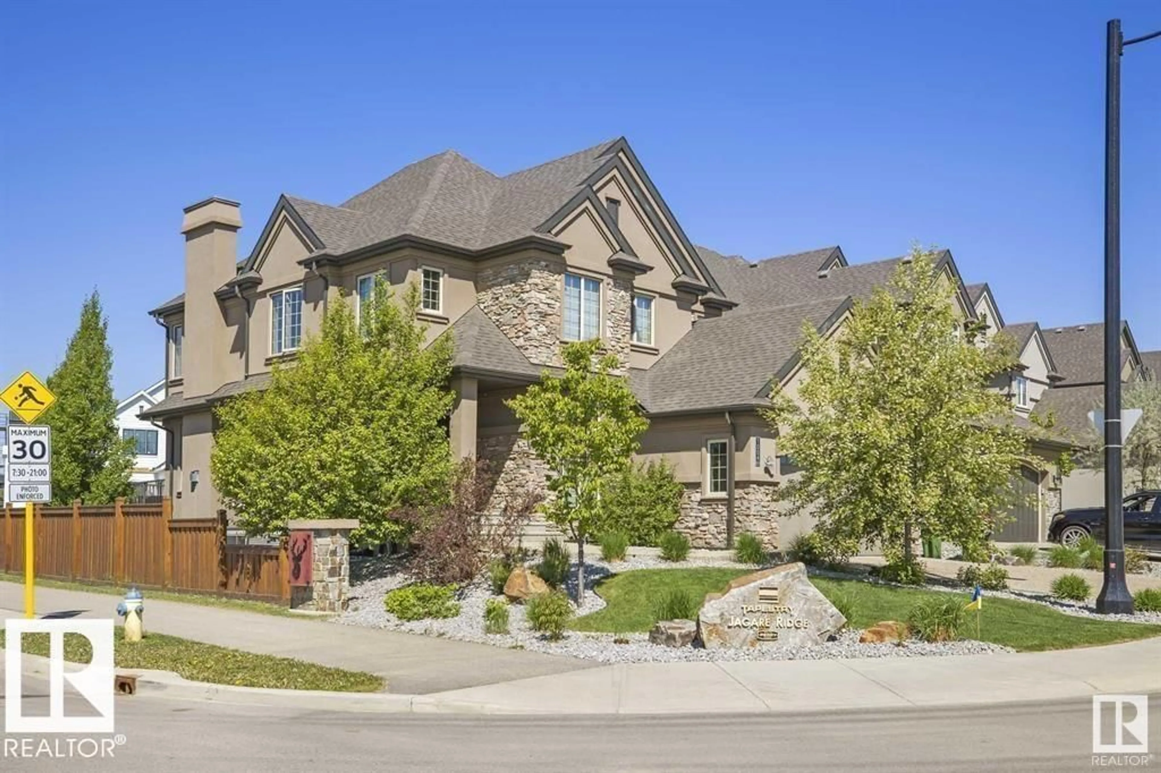 Home with brick exterior material, street for 1004 HUCKELL PL, Edmonton Alberta T6W3B7