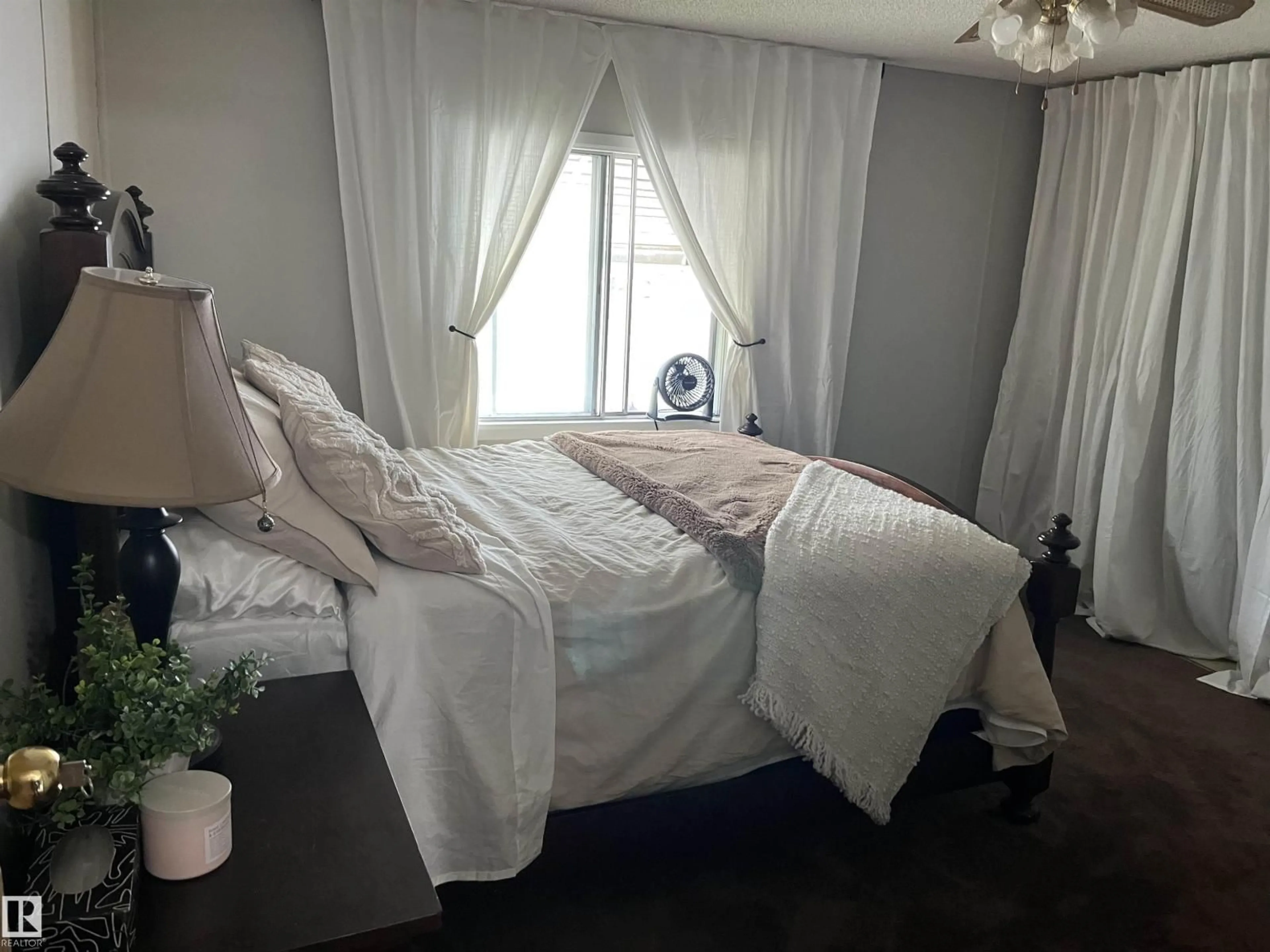 Bedroom with bed, unknown for 48028 RR 133, Rural Beaver County Alberta T0B4N0