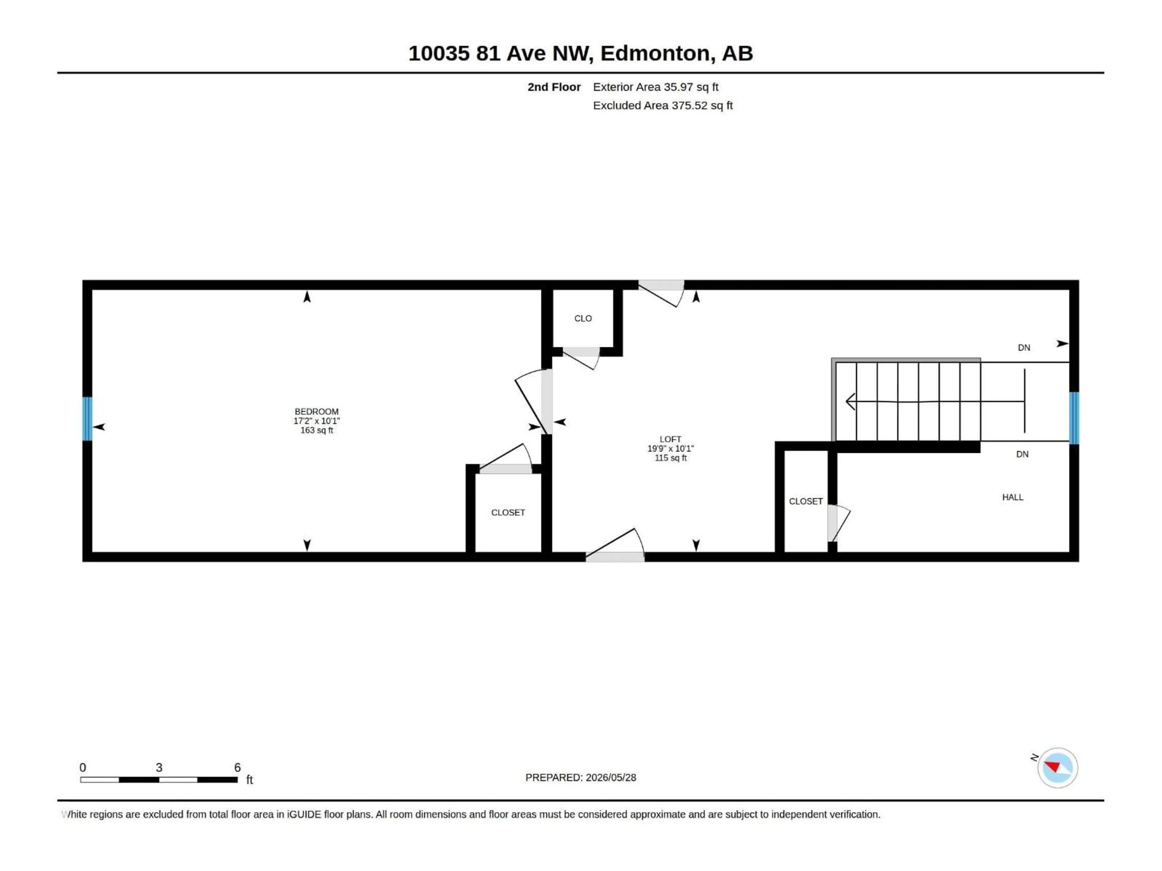 Floor plan for 10035 81 AV, Edmonton Alberta T6E1W7