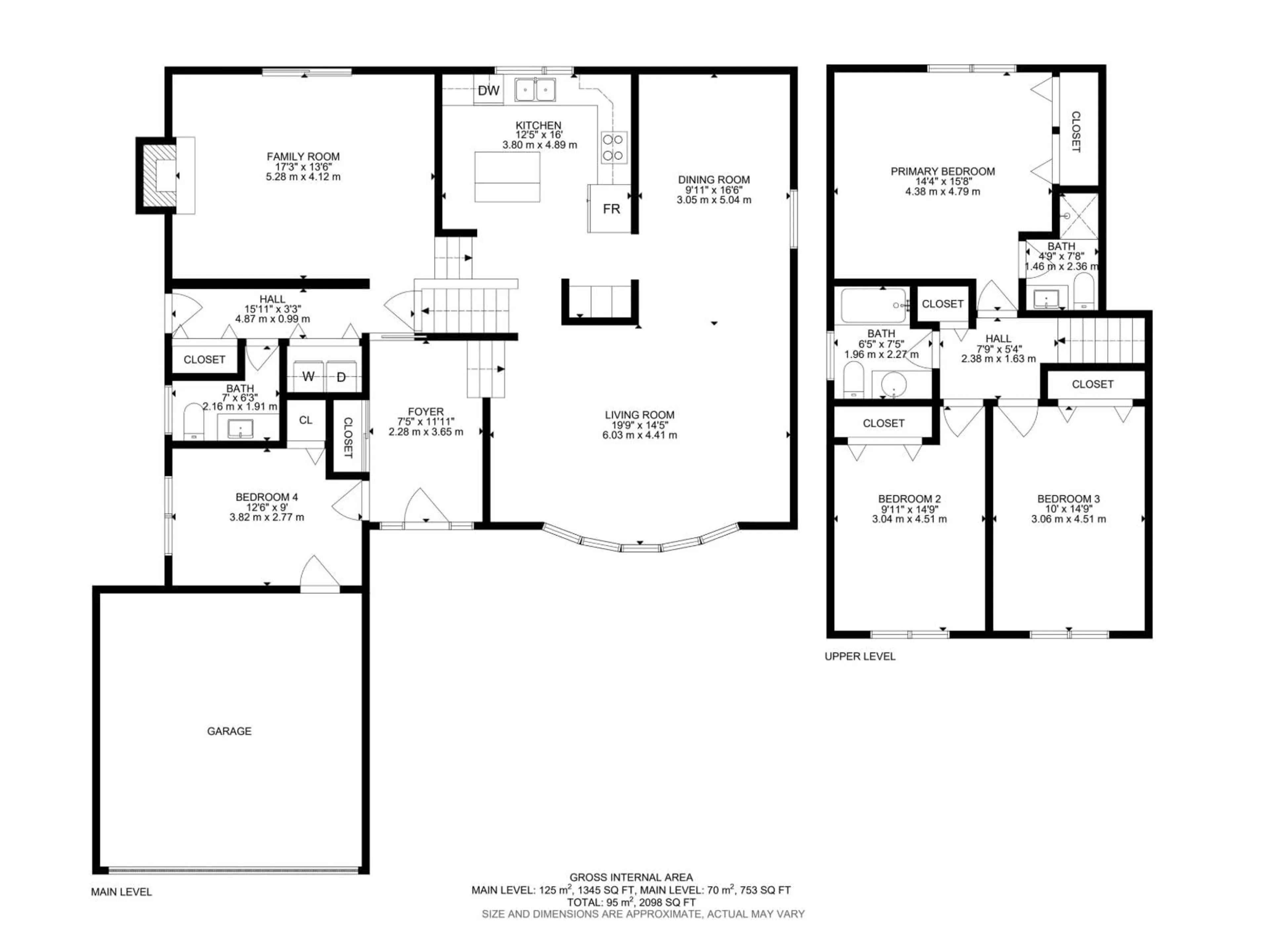 Floor plan for 170 WESTRIDGE RD, Edmonton Alberta T5T1B8
