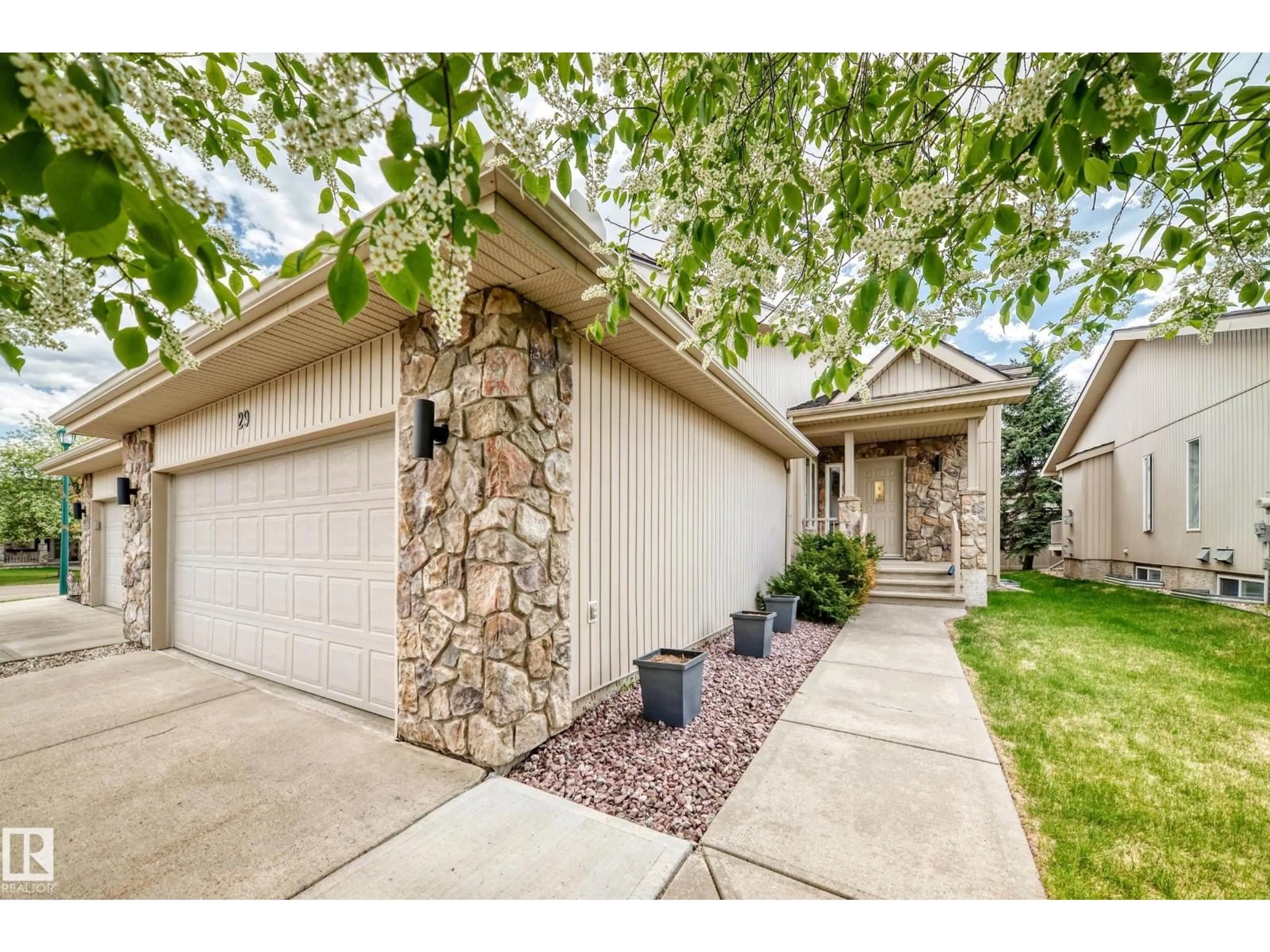 Home with brick exterior material, street for 929 - 29 PICARD DR, Edmonton Alberta T5T6J7