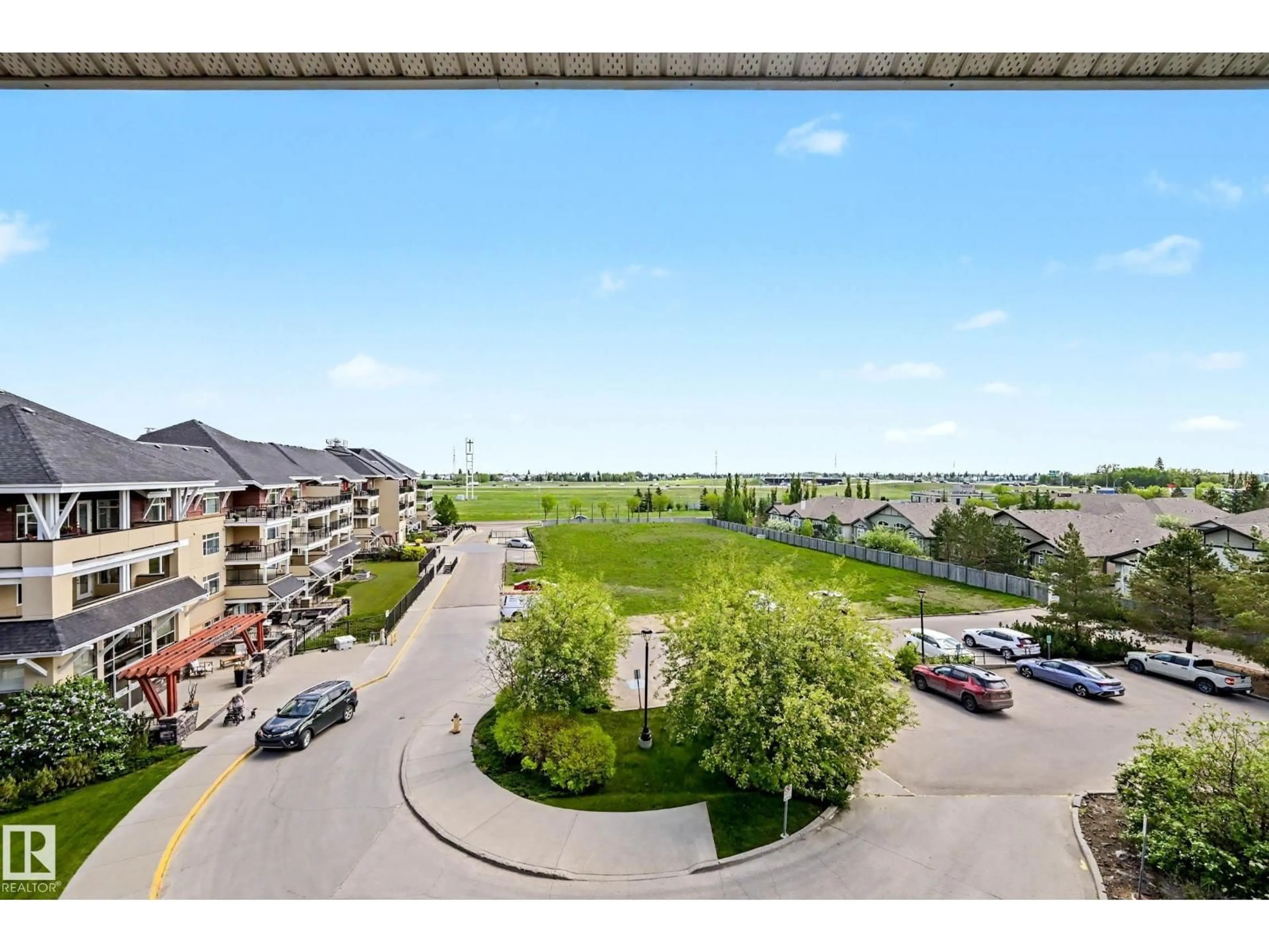 A pic from outside/outdoor area/front of a property/back of a property/a pic from drone, unknown for 401 - 1589 GLASTONBURY BV, Edmonton Alberta T5T2V1