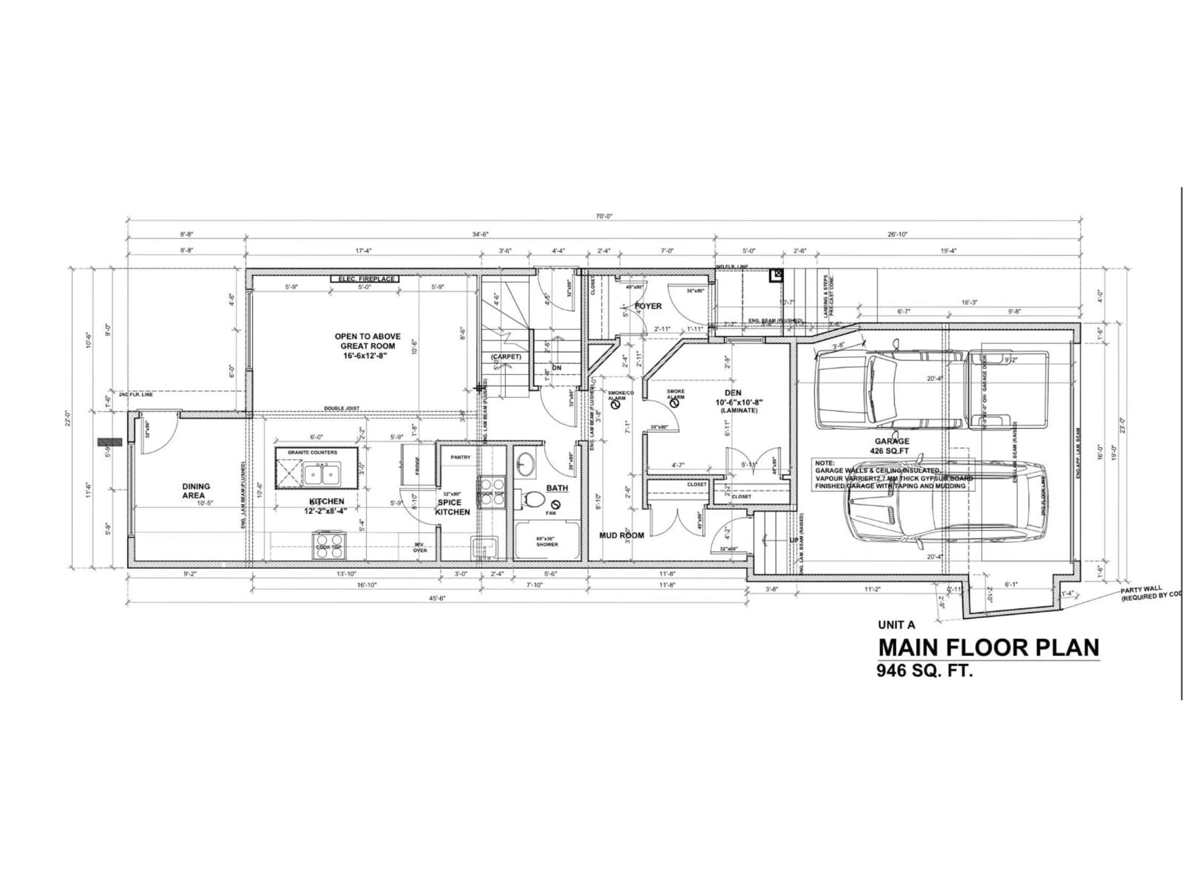Floor plan for 6714 176A AV, Edmonton Alberta T5Y0V1