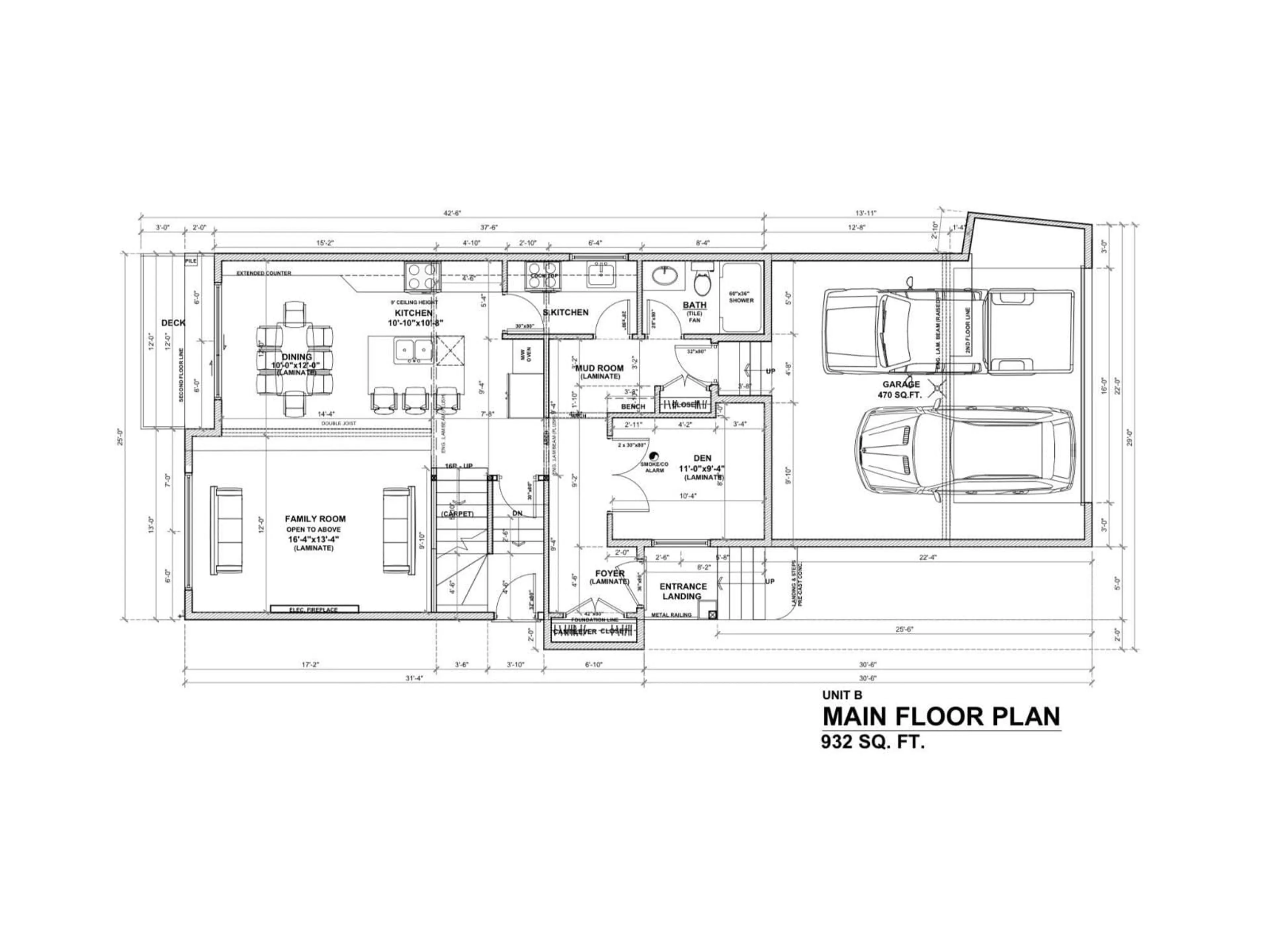 Floor plan for 6718 176A AV, Edmonton Alberta T5Y0V1