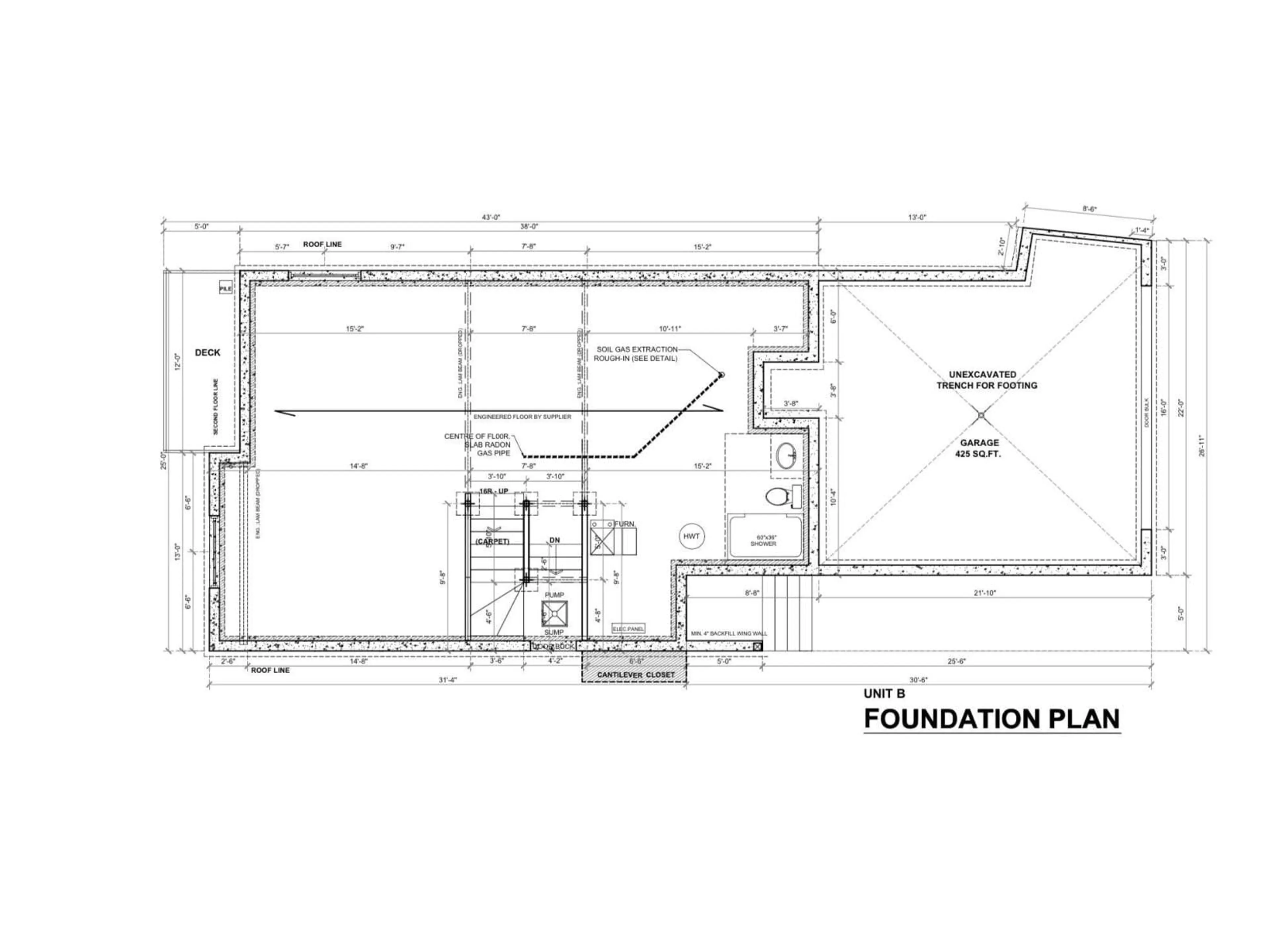 Floor plan for 6718 176A AV, Edmonton Alberta T5Y0V1