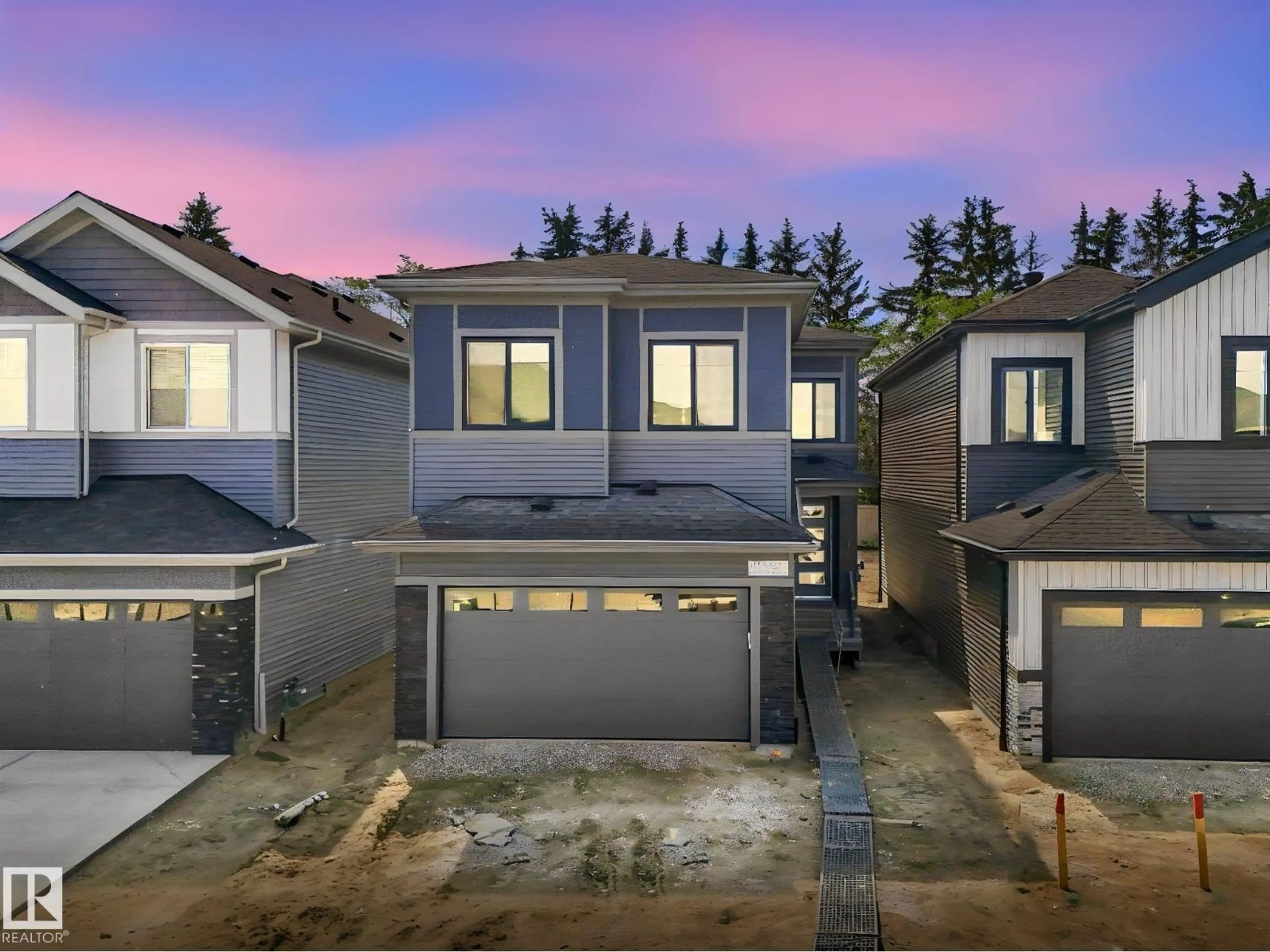 A pic from outside/outdoor area/front of a property/back of a property/a pic from drone, street for 1717 CROSSBILL LO, Edmonton Alberta T5S0V1