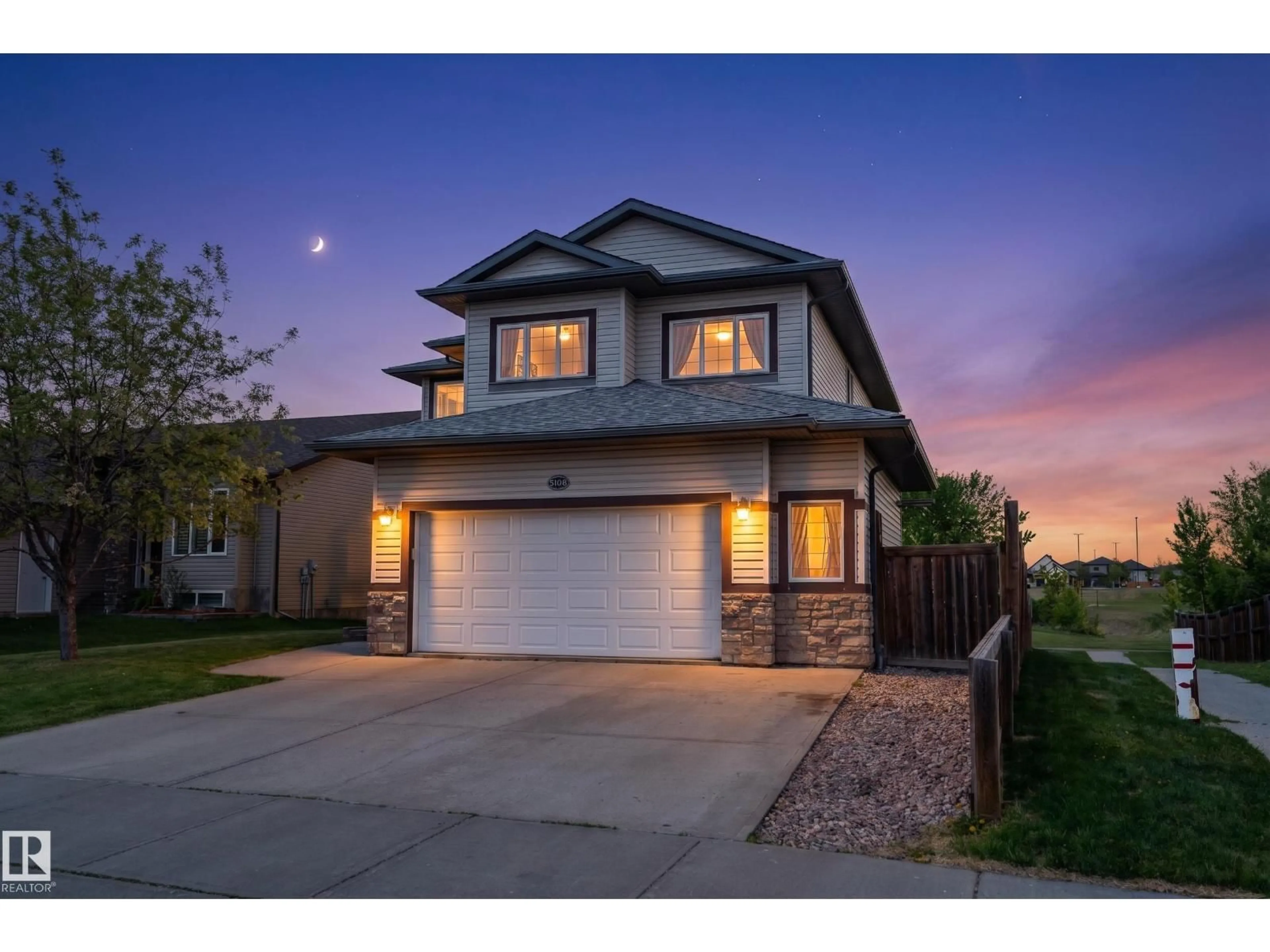 Home with brick exterior material, street for 5108 63 ST, Beaumont Alberta T4X1V4