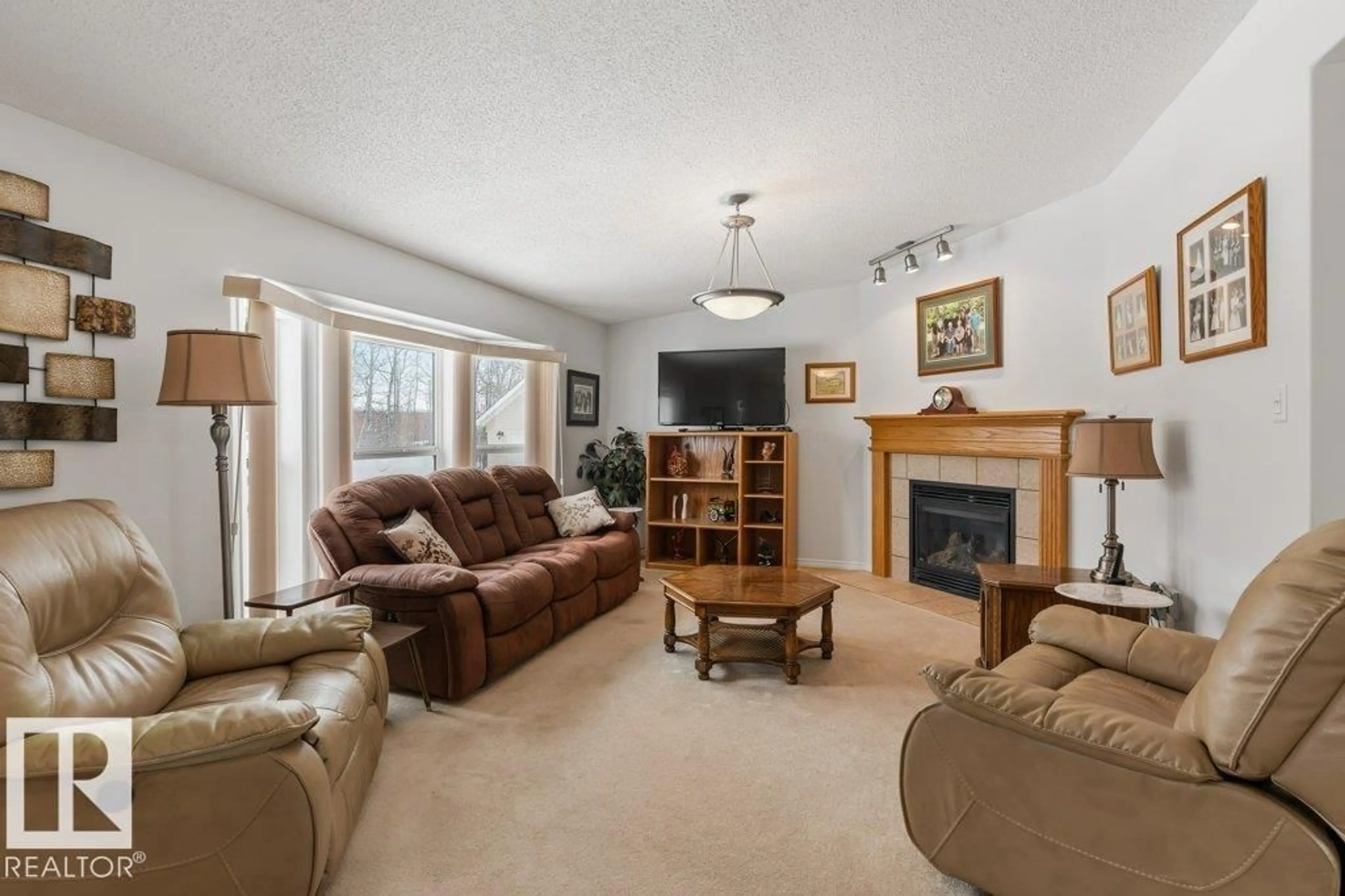 Living room with furniture, unknown for 4901 48 AV, Busby Alberta T0G0H0