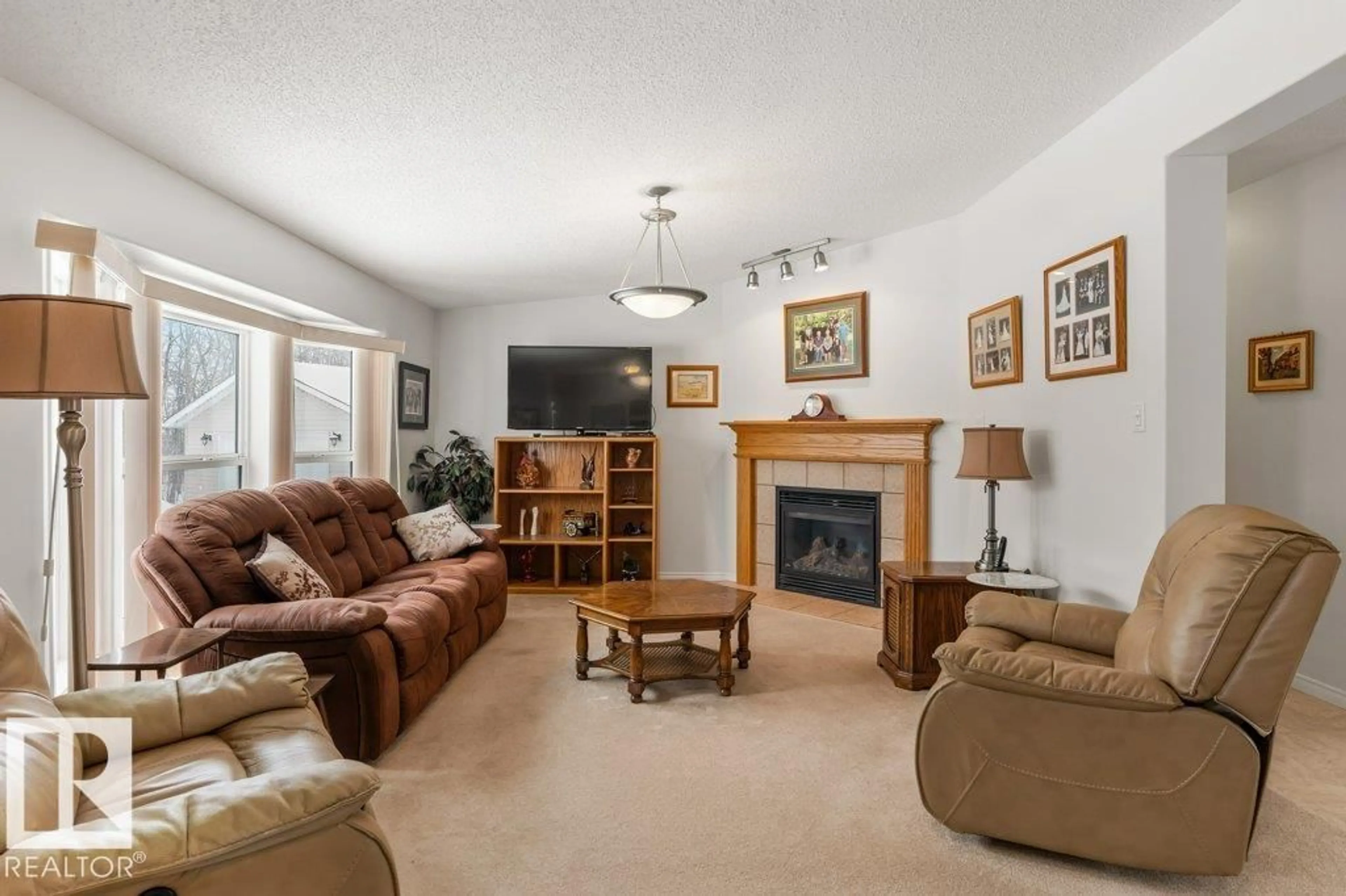 Living room with furniture, unknown for 4901 48 AV, Busby Alberta T0G0H0