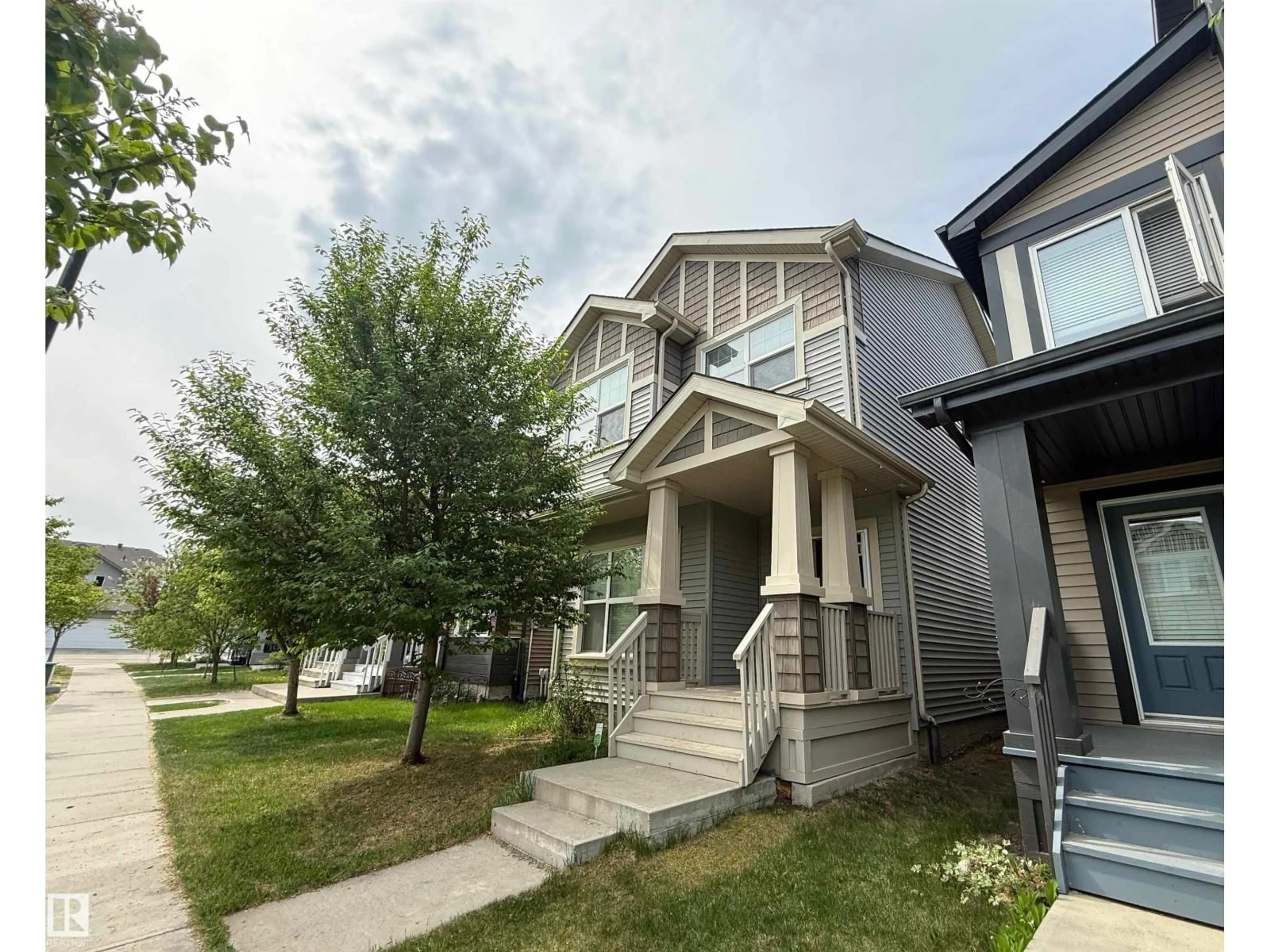 A pic from outside/outdoor area/front of a property/back of a property/a pic from drone, street for LI SW - 4315 PROWSE LINK, Edmonton Alberta T6W3A7