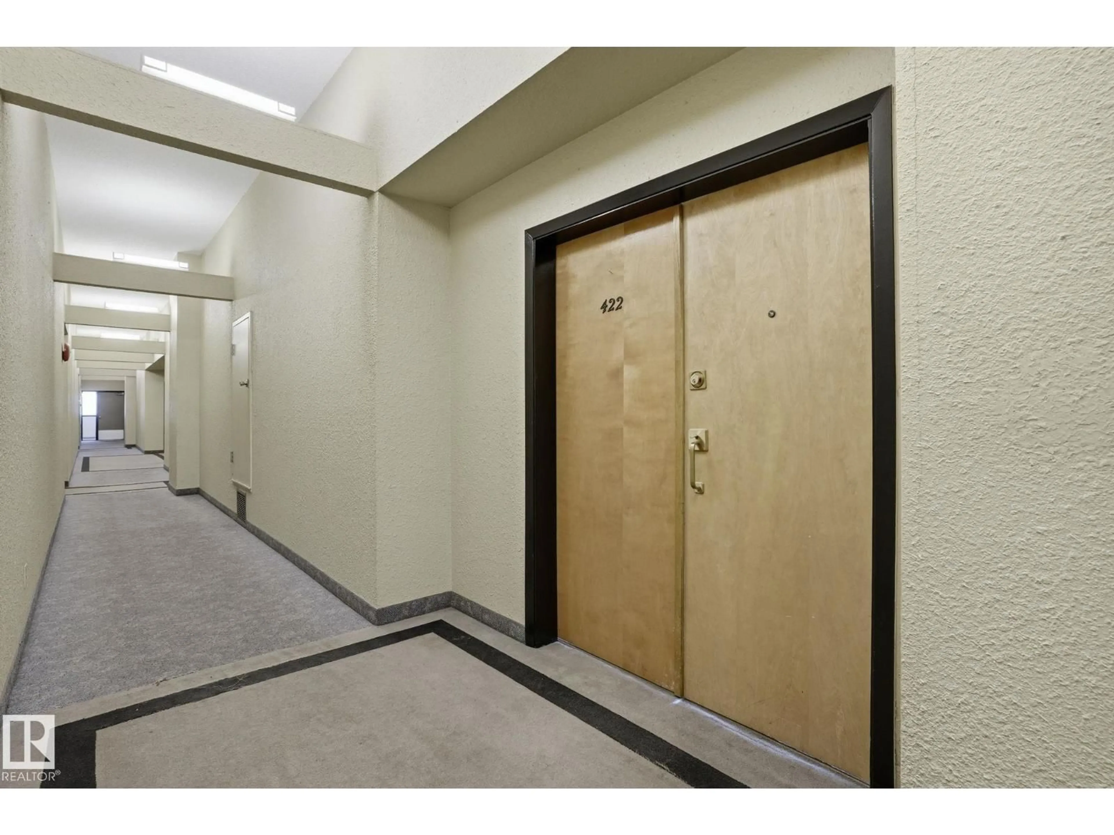 Indoor foyer for #422 - 4404 122 ST NW, Edmonton Alberta T6J4A9
