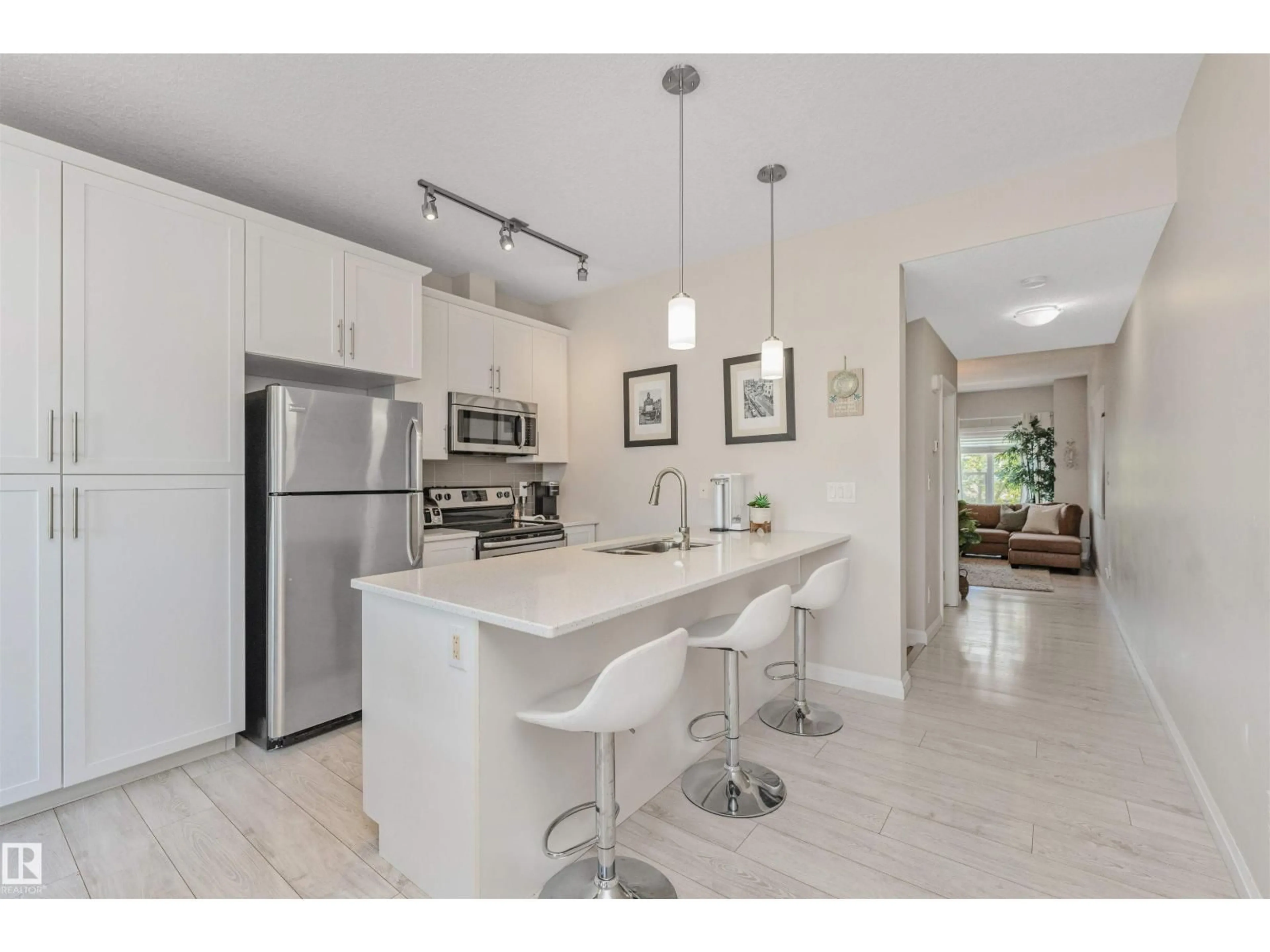 Open concept kitchen, unknown for 43 - 3710 ALLAN DR, Edmonton Alberta T6W2C4
