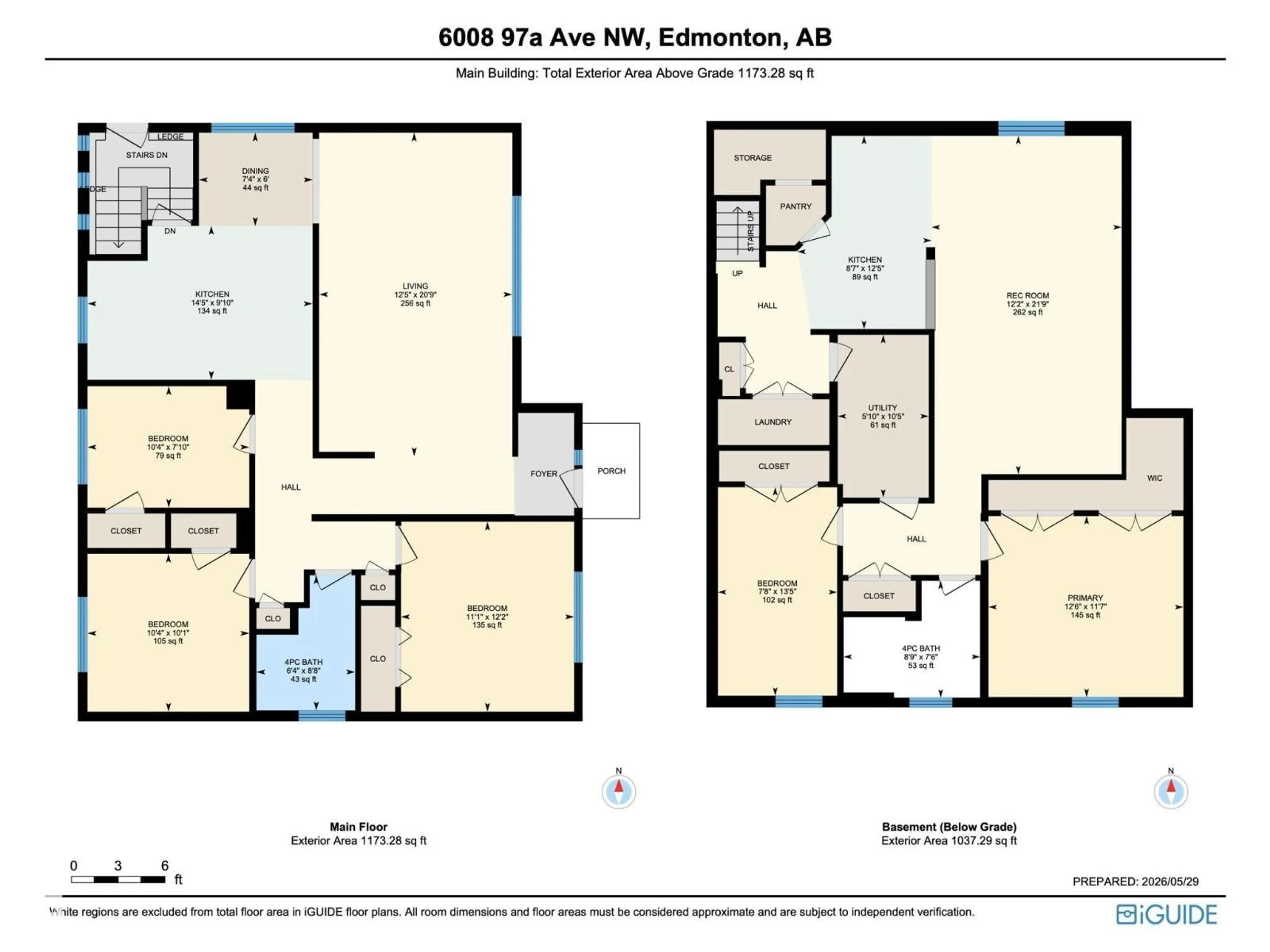 Floor plan for NW - 6008 97A AV, Edmonton Alberta T6B1E3