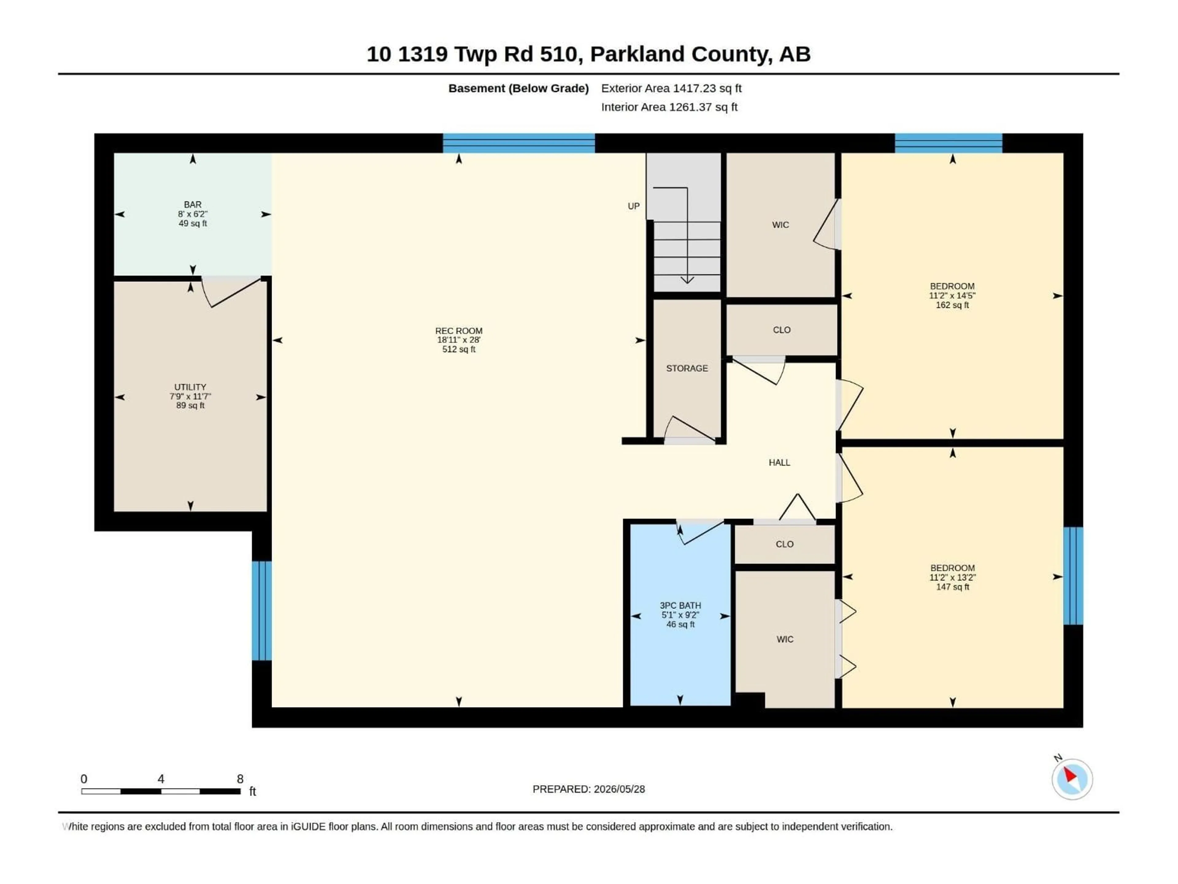 Floor plan for 10 1319 TWP RD 510, Rural Parkland County Alberta T7Y2N2
