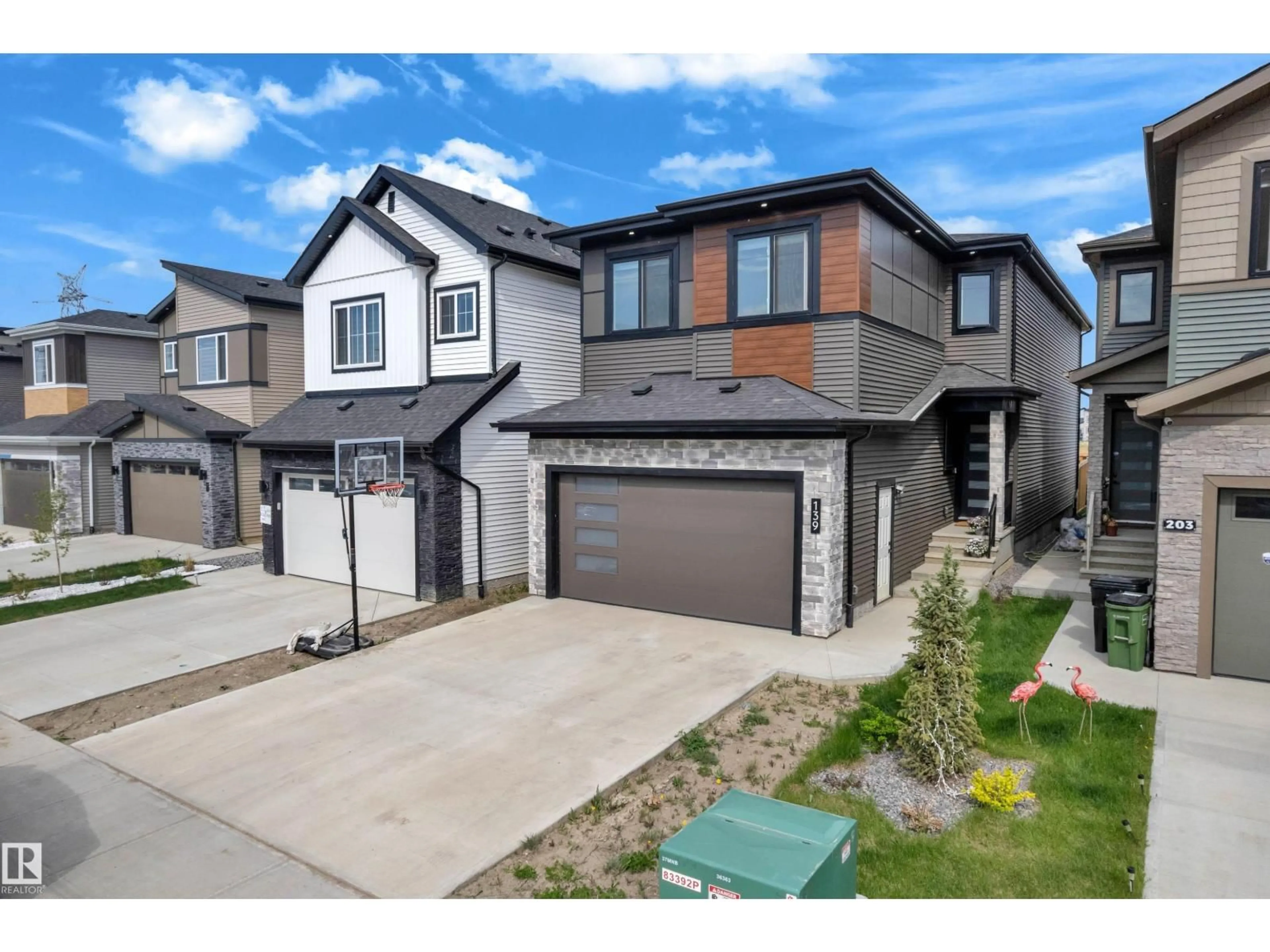 Home with brick exterior material, street for SW - 139 28 ST, Edmonton Alberta T6X1A7