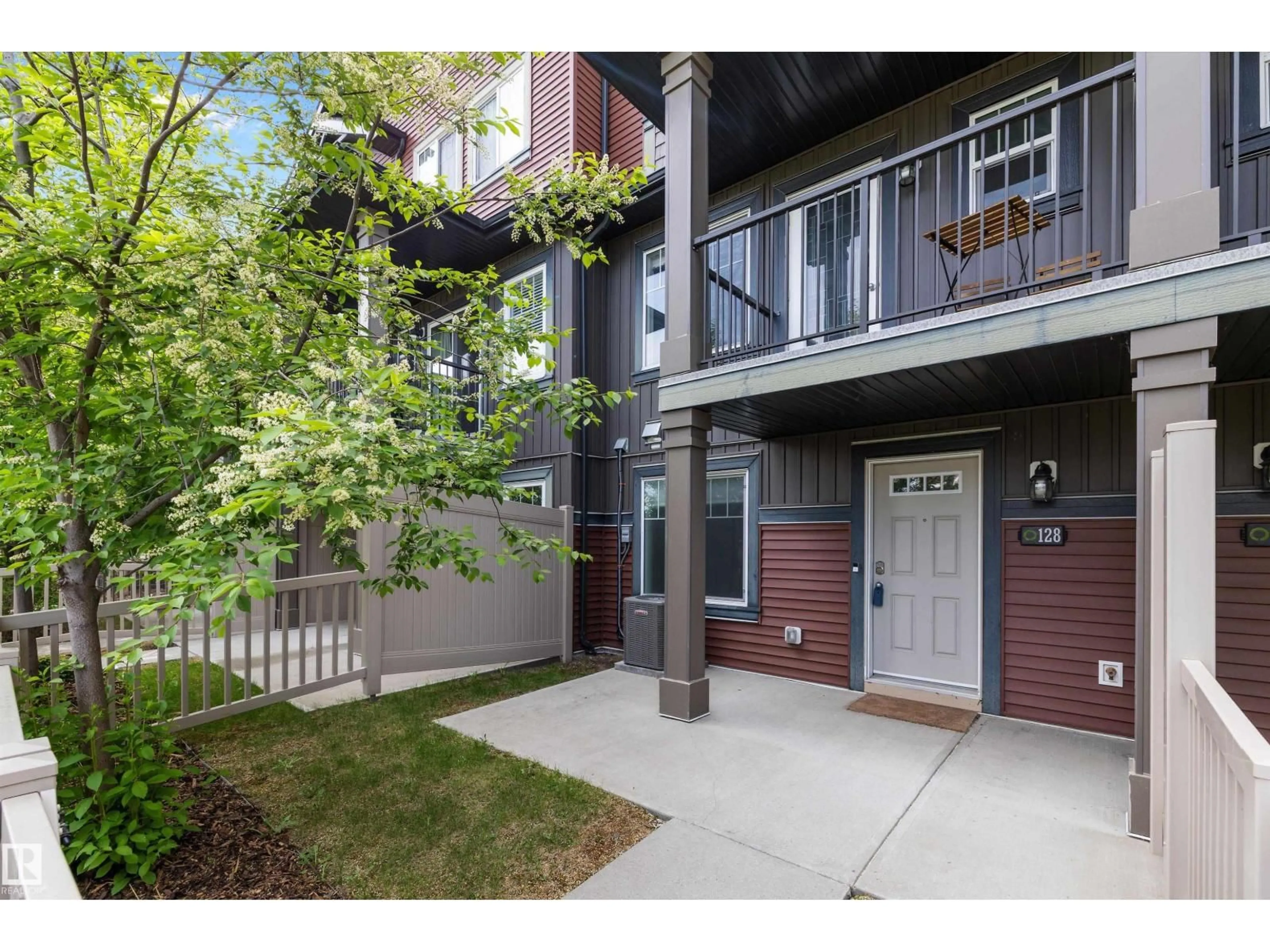 Patio, street for #128 - 3305 ORCHARDS LINK LI, Edmonton Alberta T6X2H1
