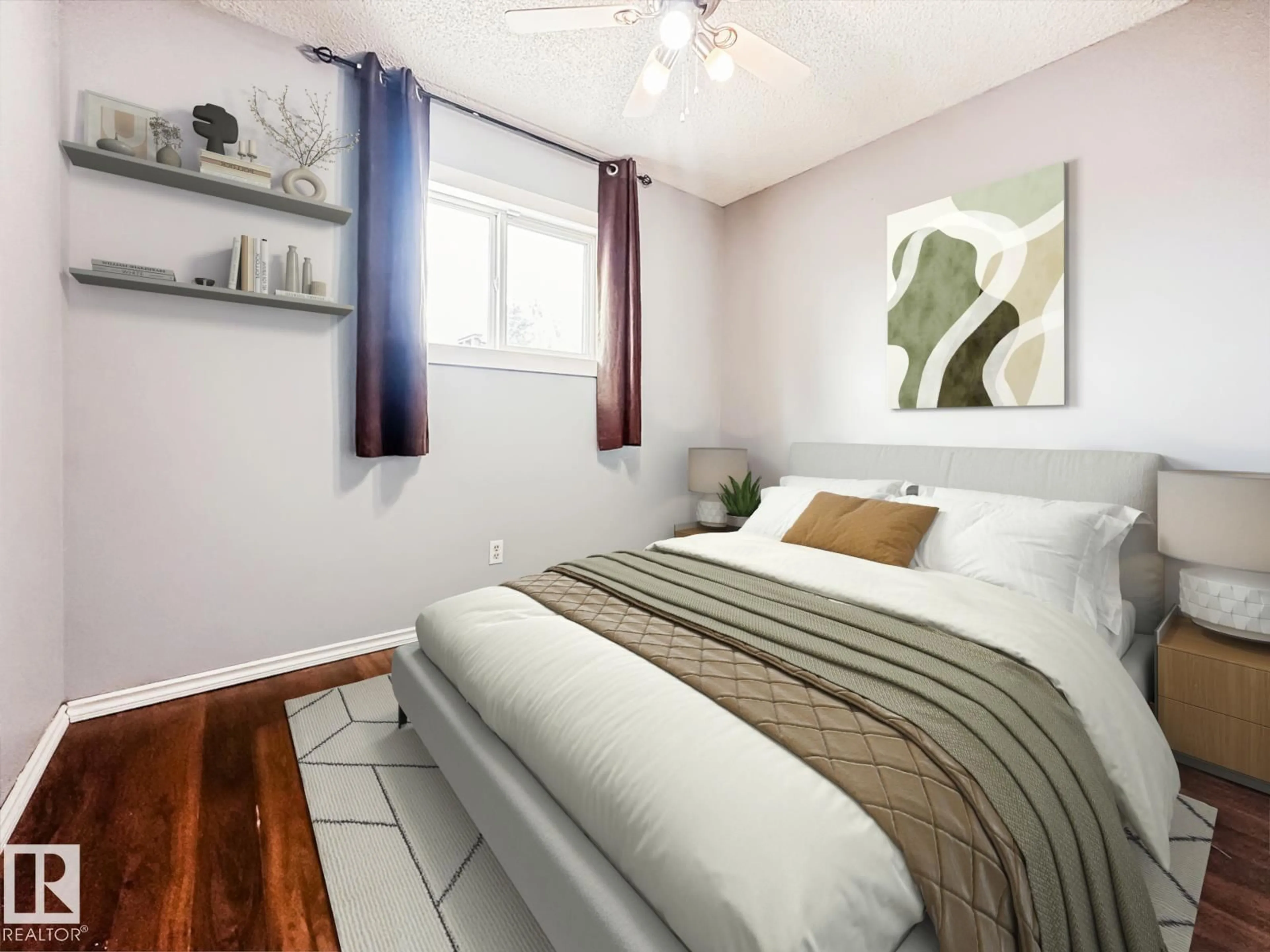 Bedroom with bed, unknown for 576 RAINBOW CR, Sherwood Park Alberta T8A5N6