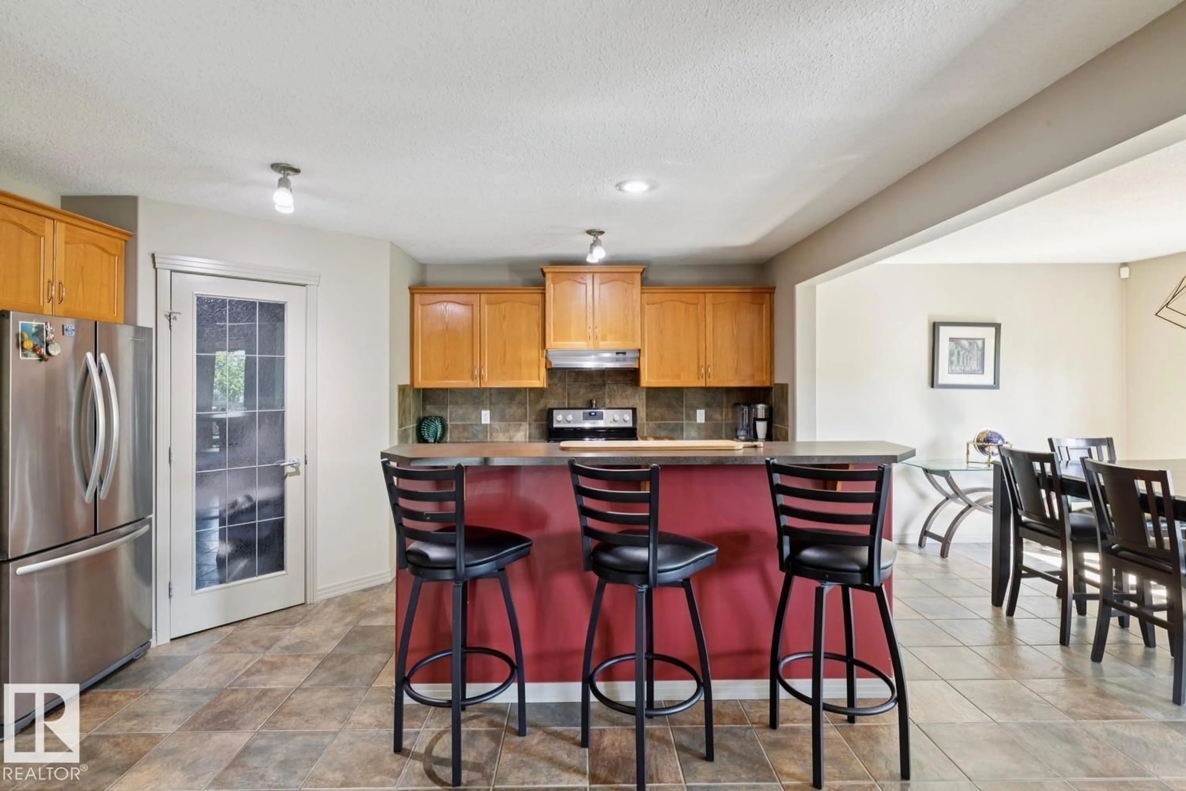 Open concept kitchen, ceramic/tile floor for 861 GRAHAM WD, Edmonton Alberta T5T6N4