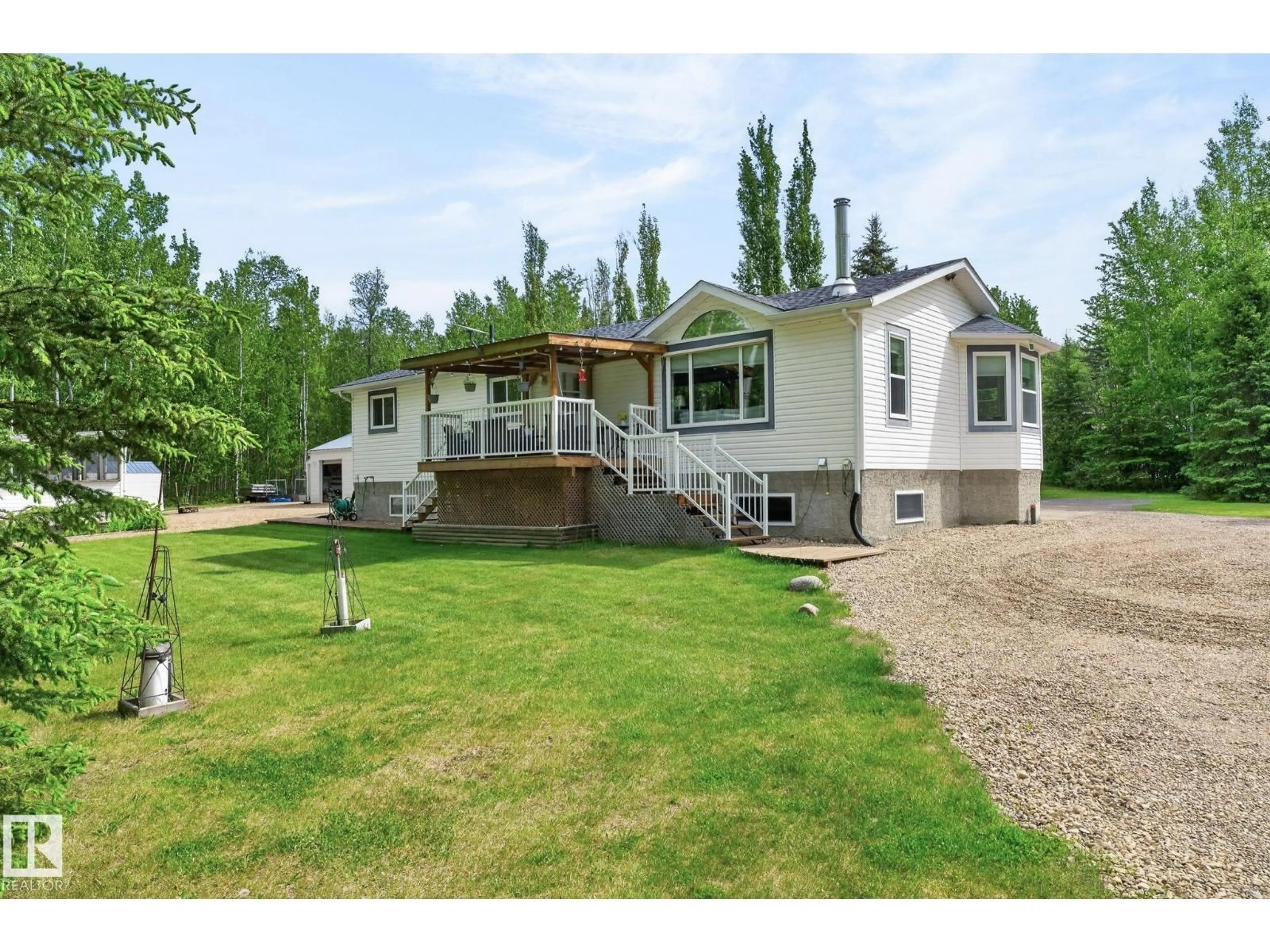 A pic from outside/outdoor area/front of a property/back of a property/a pic from drone, unknown for 3602 53 AV, Rural Wetaskiwin County Alberta T0C2C0