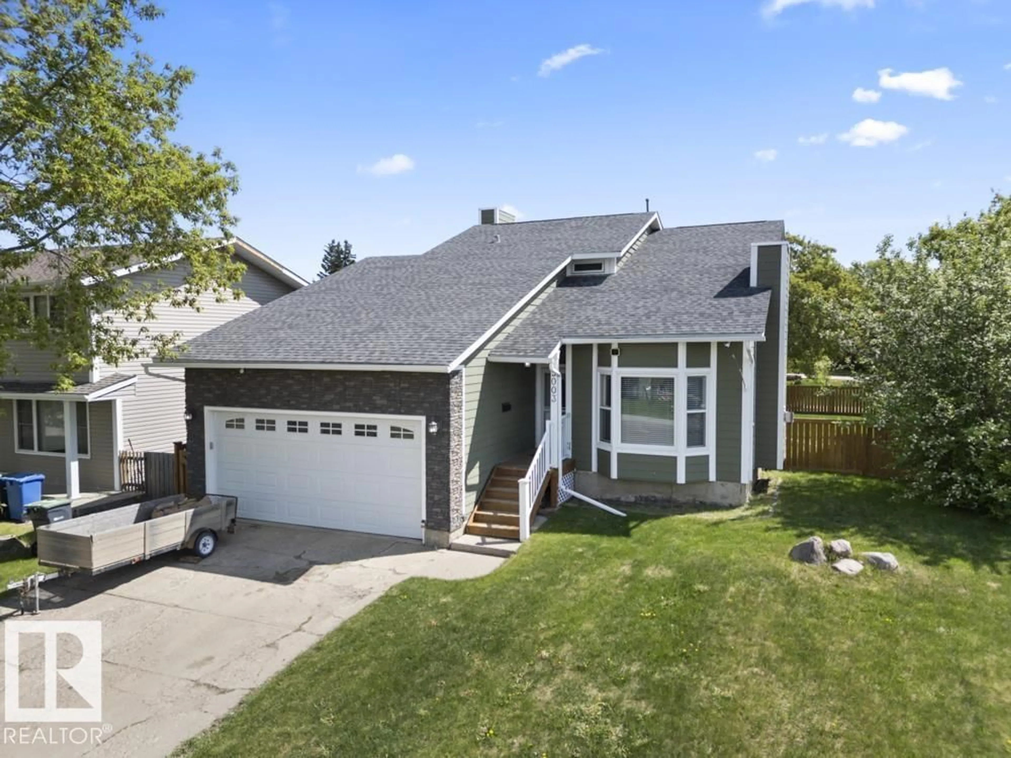 Home with vinyl exterior material, street for 5003 43 ST, Cold Lake Alberta T9M2A1