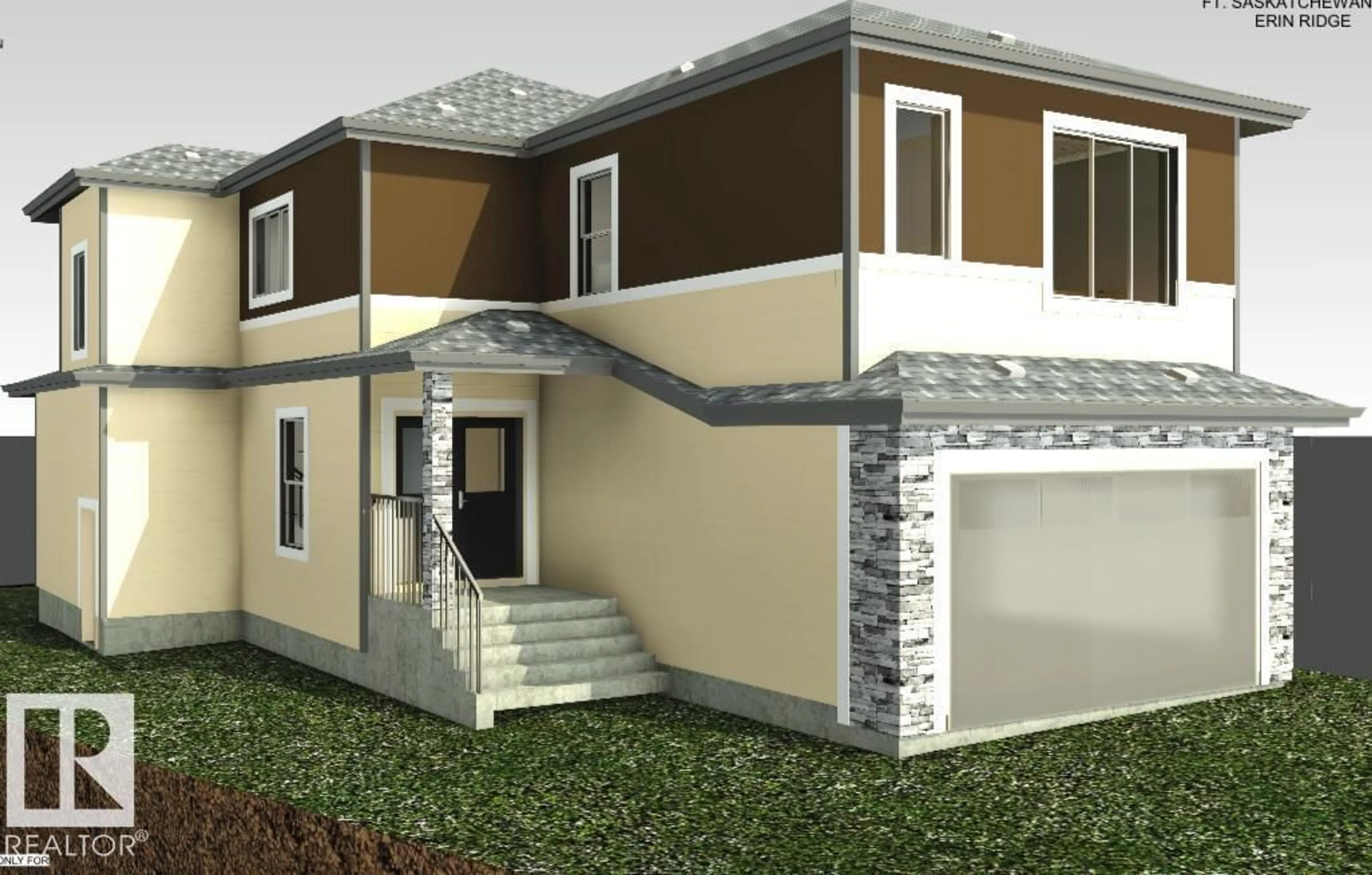 Home with vinyl exterior material, building for 2 FERN CL, Fort Saskatchewan Alberta T8L0Z6