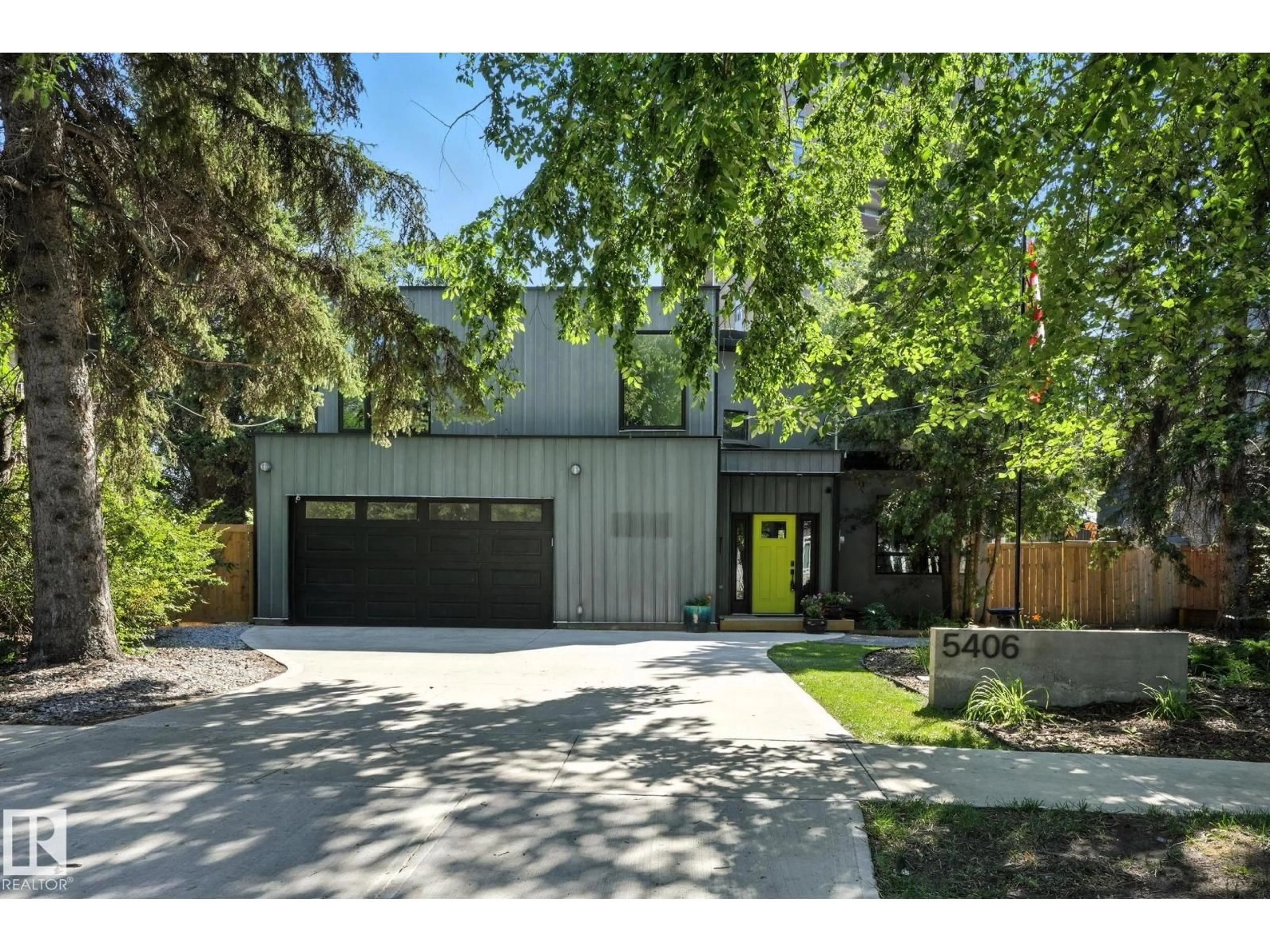 Home with brick exterior material, street for 5406 110 ST, Edmonton Alberta T6H3E1