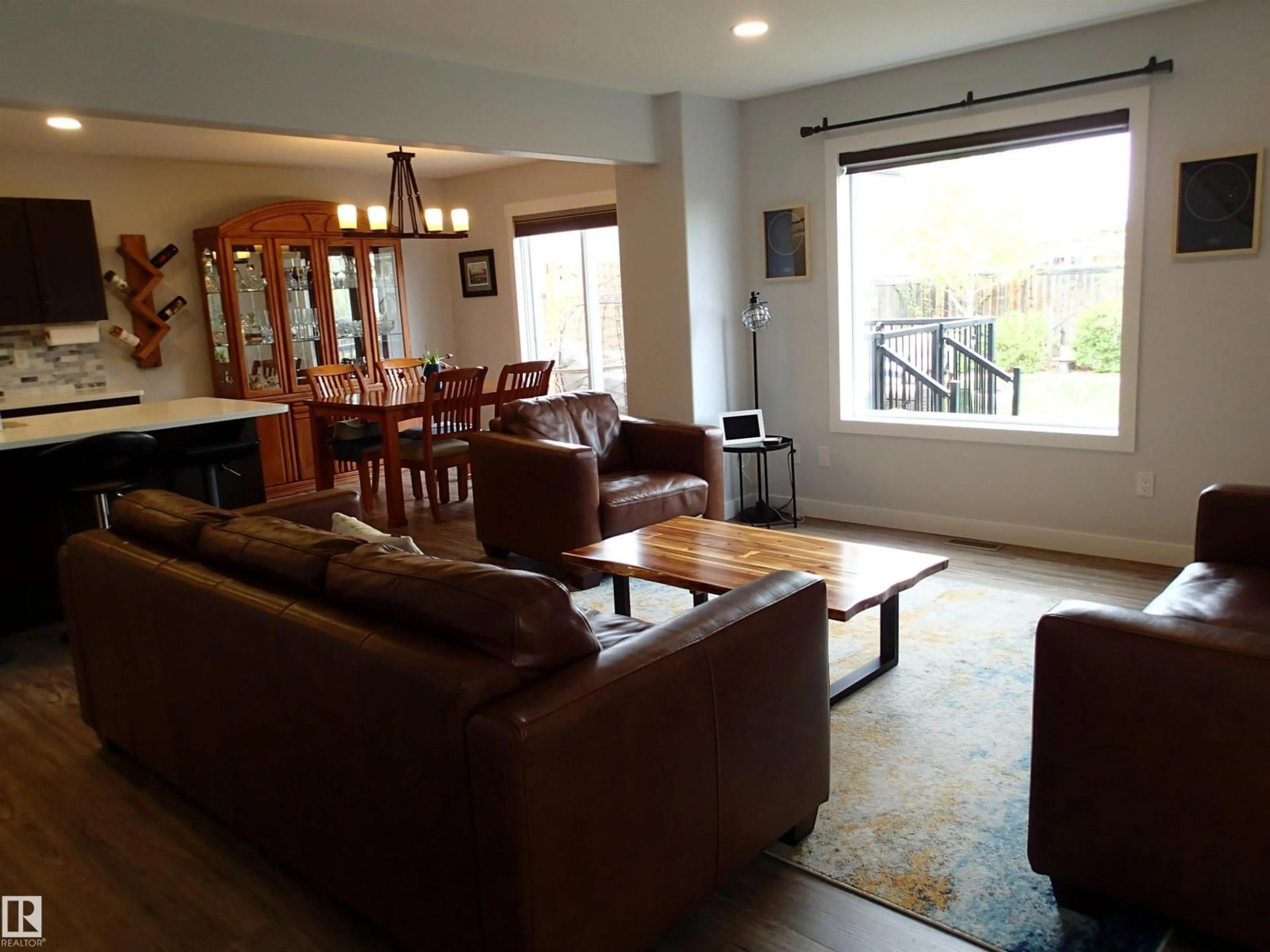 Living room with furniture, unknown for 17348 8 AV, Edmonton Alberta T6W0M9