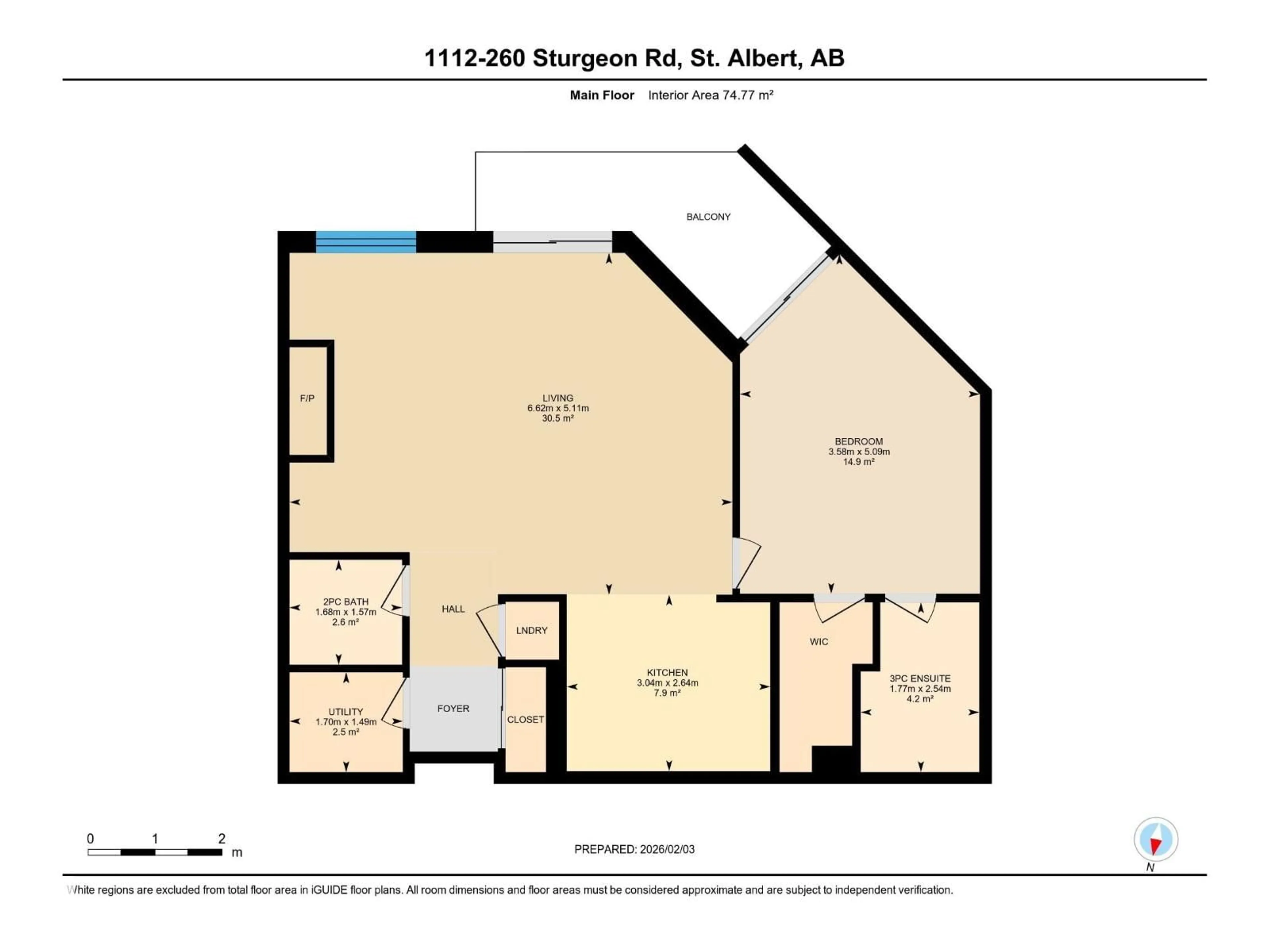 Floor plan for #112 - 112 STURGEON RD, St. Albert Alberta T8N7C6