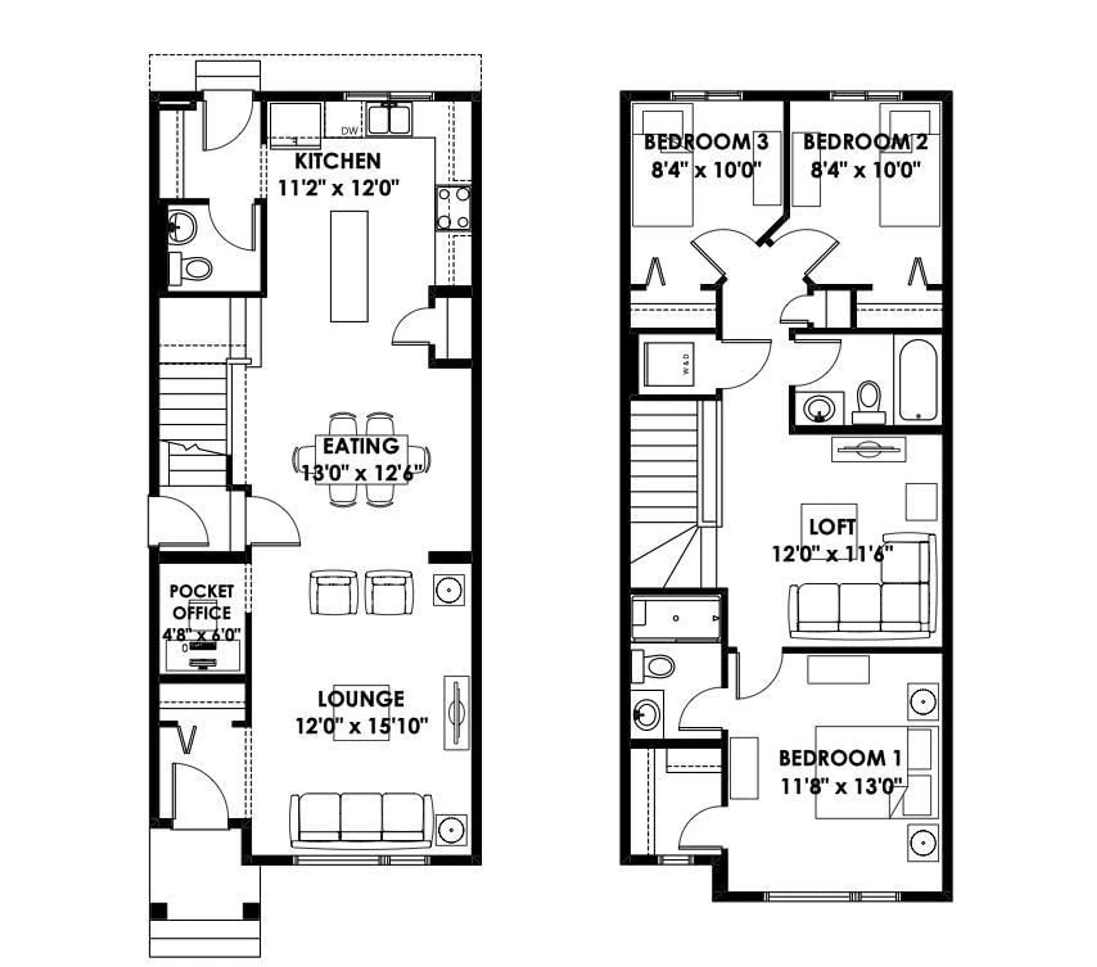Floor plan for 21120 25 AVE NW, Edmonton Alberta T6M3H1