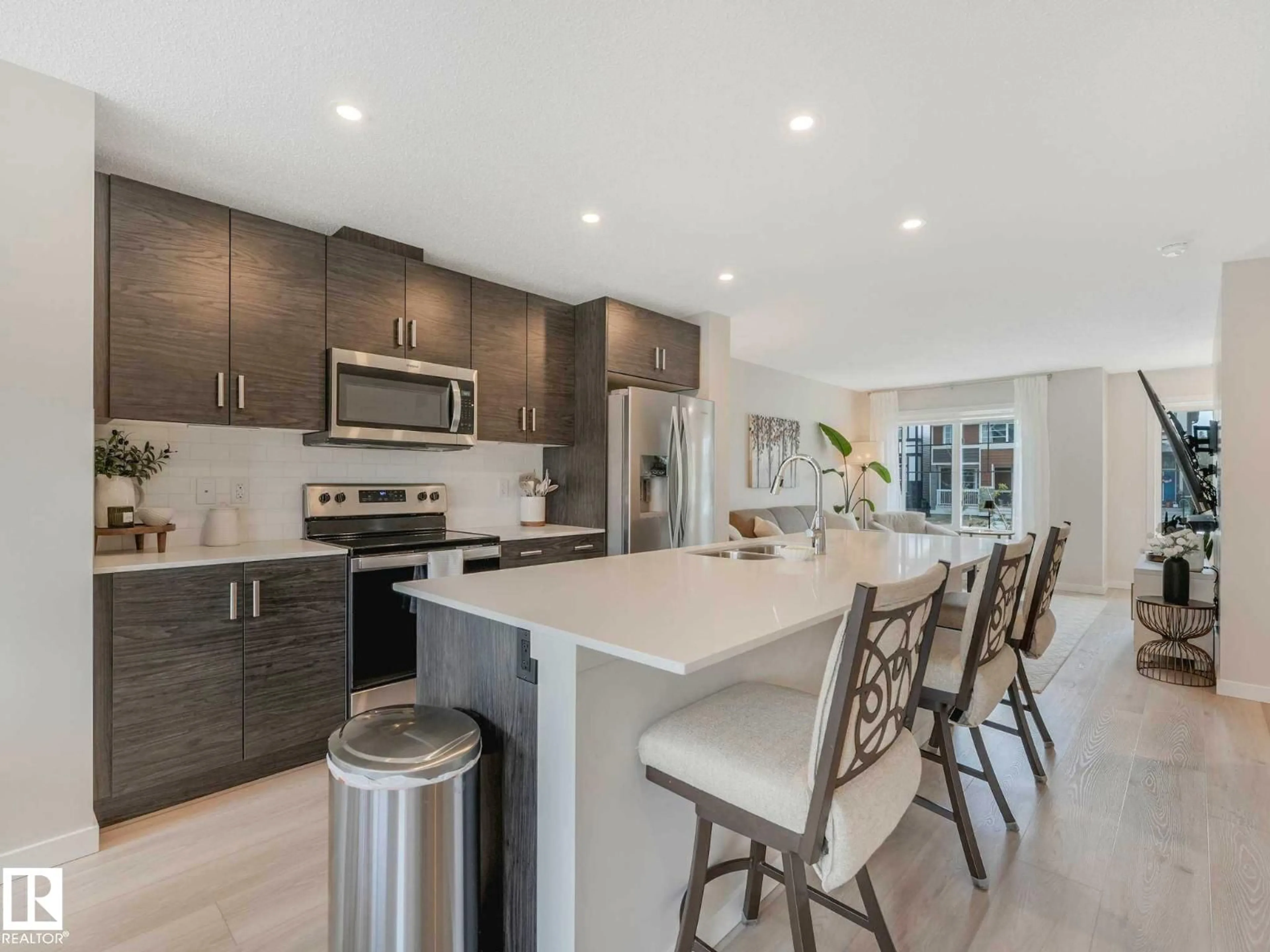 Open concept kitchen, unknown for 2426 TRUMPETER WY, Edmonton Alberta T5S0R9